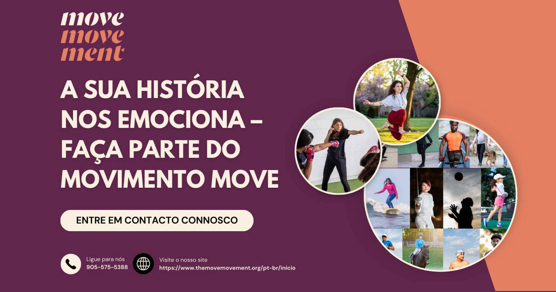 a Move Movement: Pessoas Reais, Histórias Reais, Impacto Real