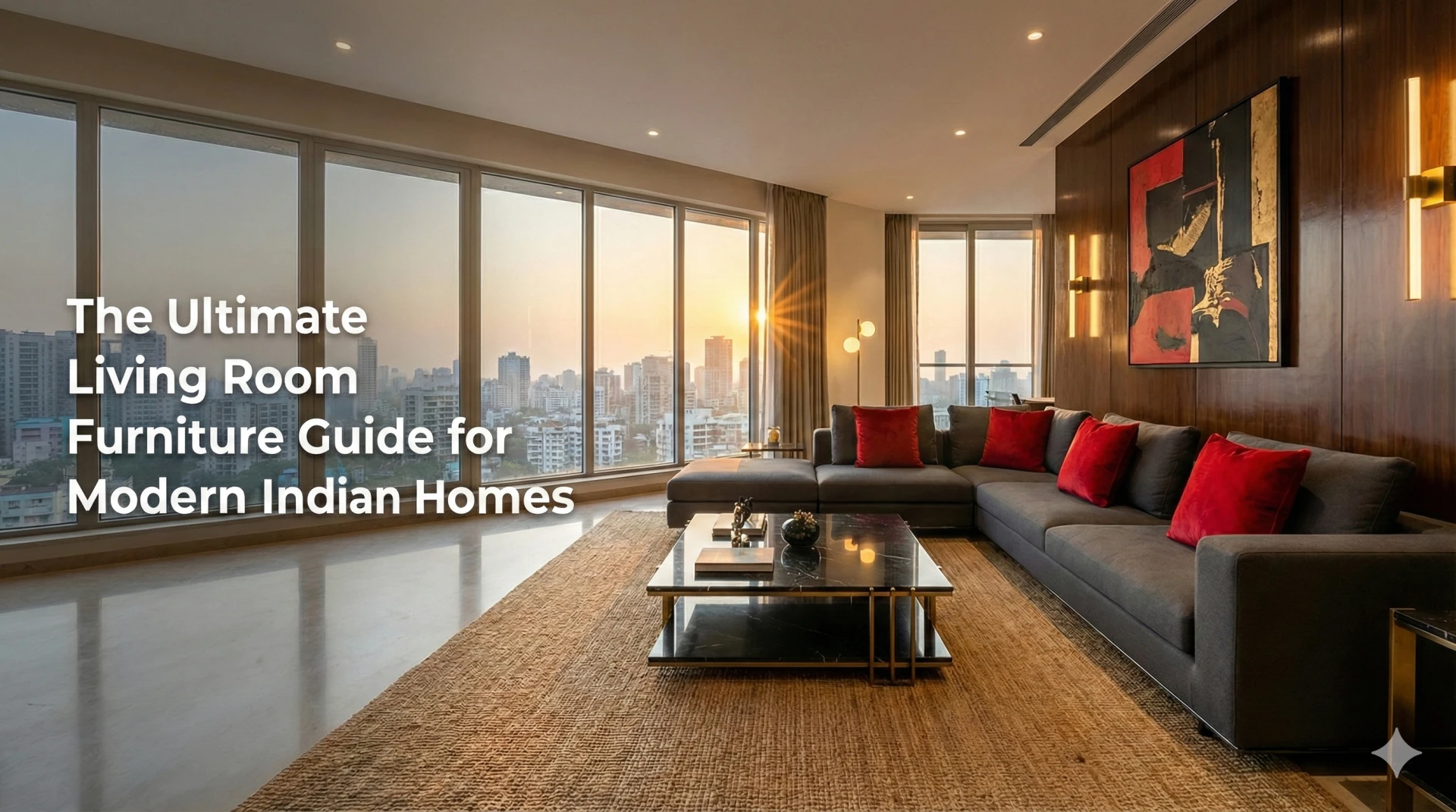 The Ultimate Living Room Furniture Guide for Modern Indian Homes
