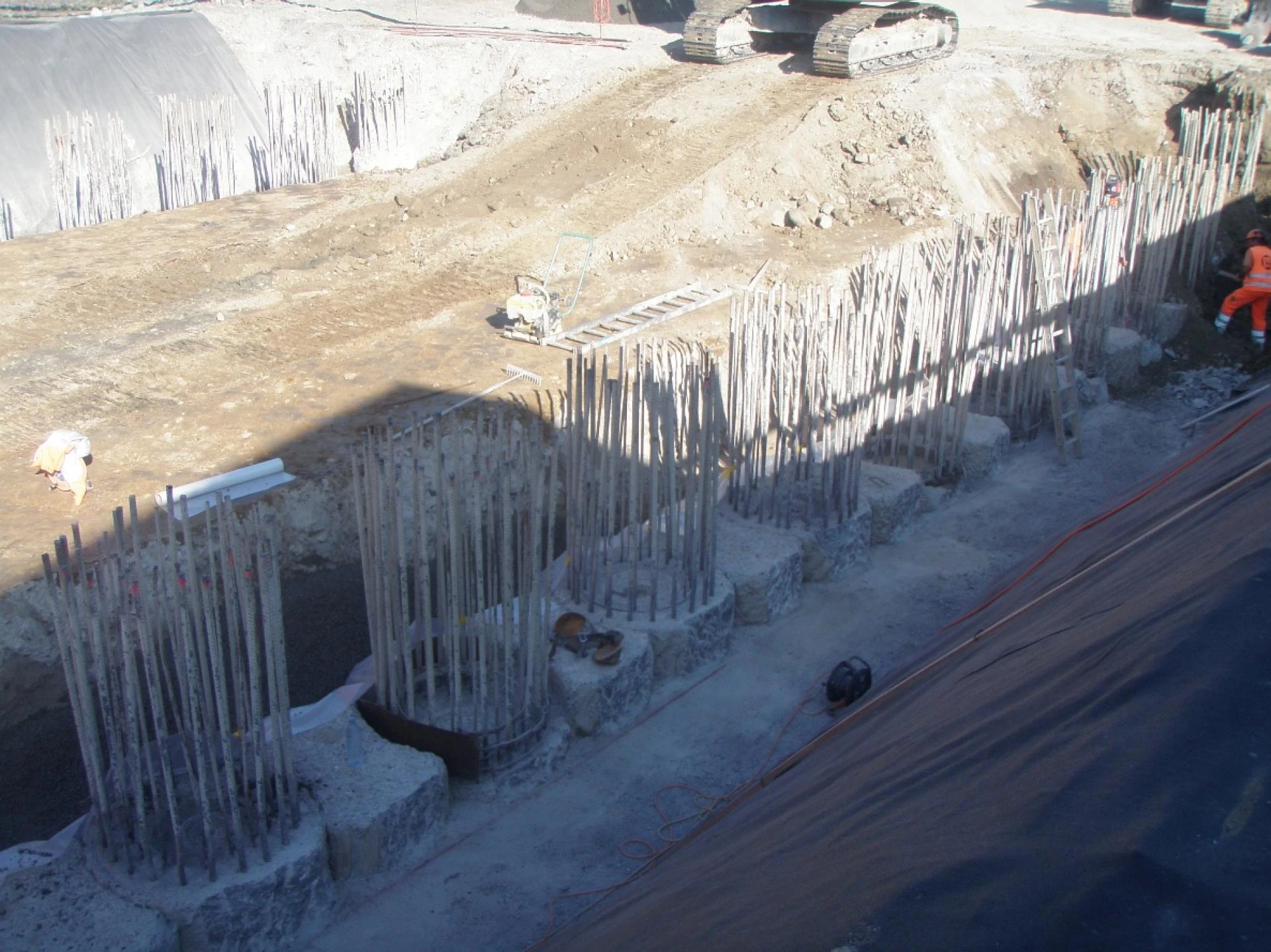 Building Deep Foundations with Modern Bored Pile Wall Design