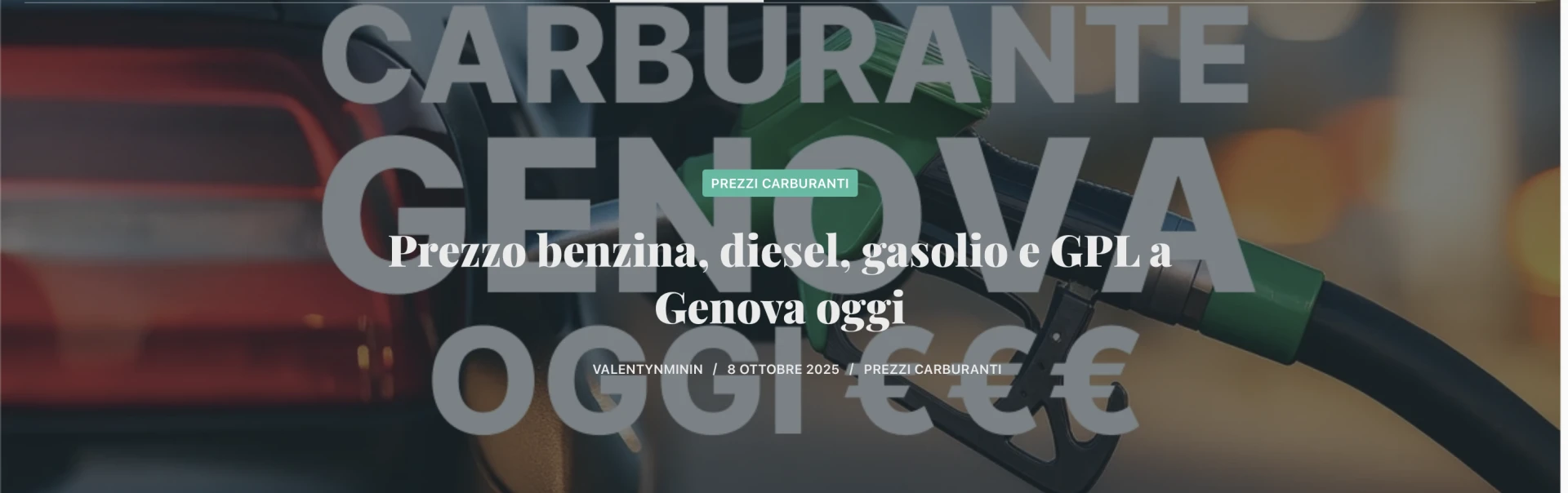 Come monitorare i prezzi del carburante a Genova: guida pratica per risparmiare davvero