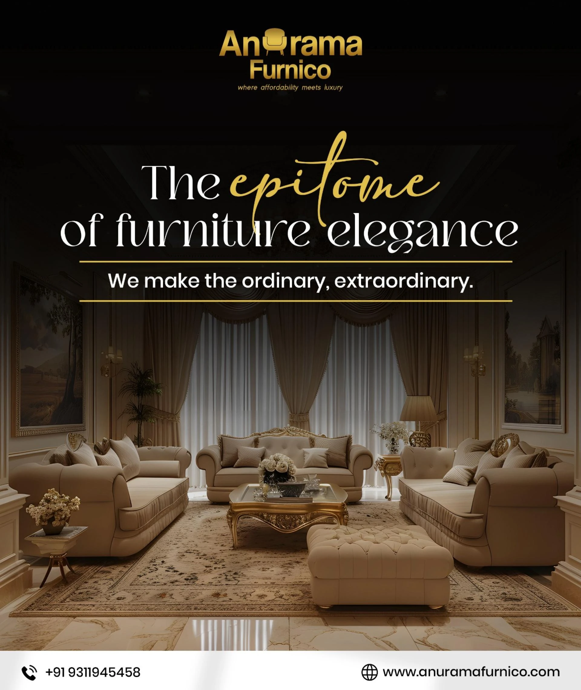 Anurama Furnico: A Luxury Furniture Manufacturer Redefining Modern Living