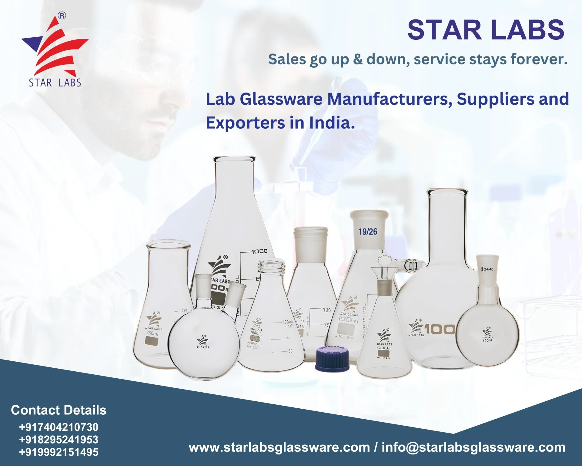 Lab Glassware Manufacturers, Suppliers, and Exporters in India