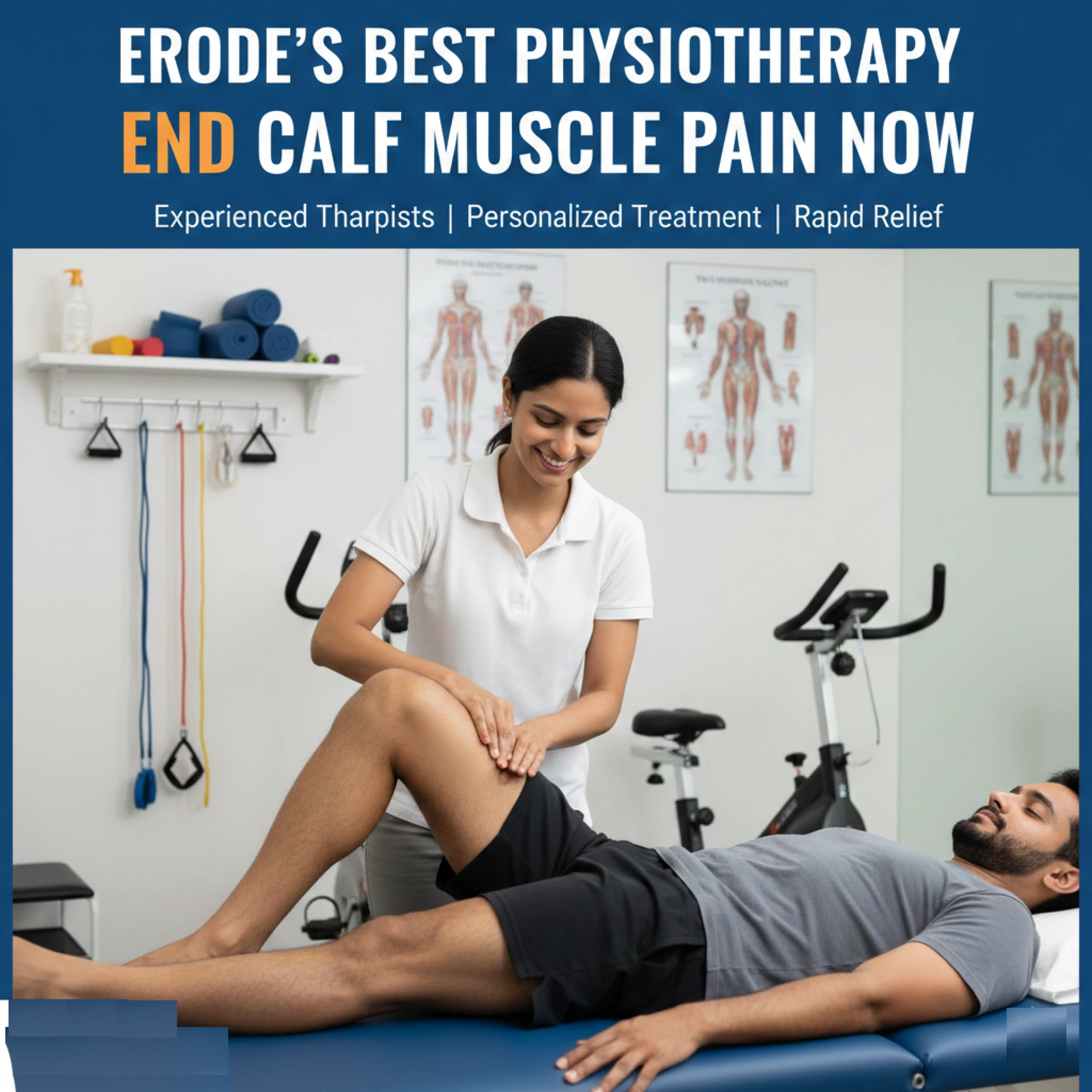 Erode’s Best Physiotherapy: End Calf Muscle Pain Now
