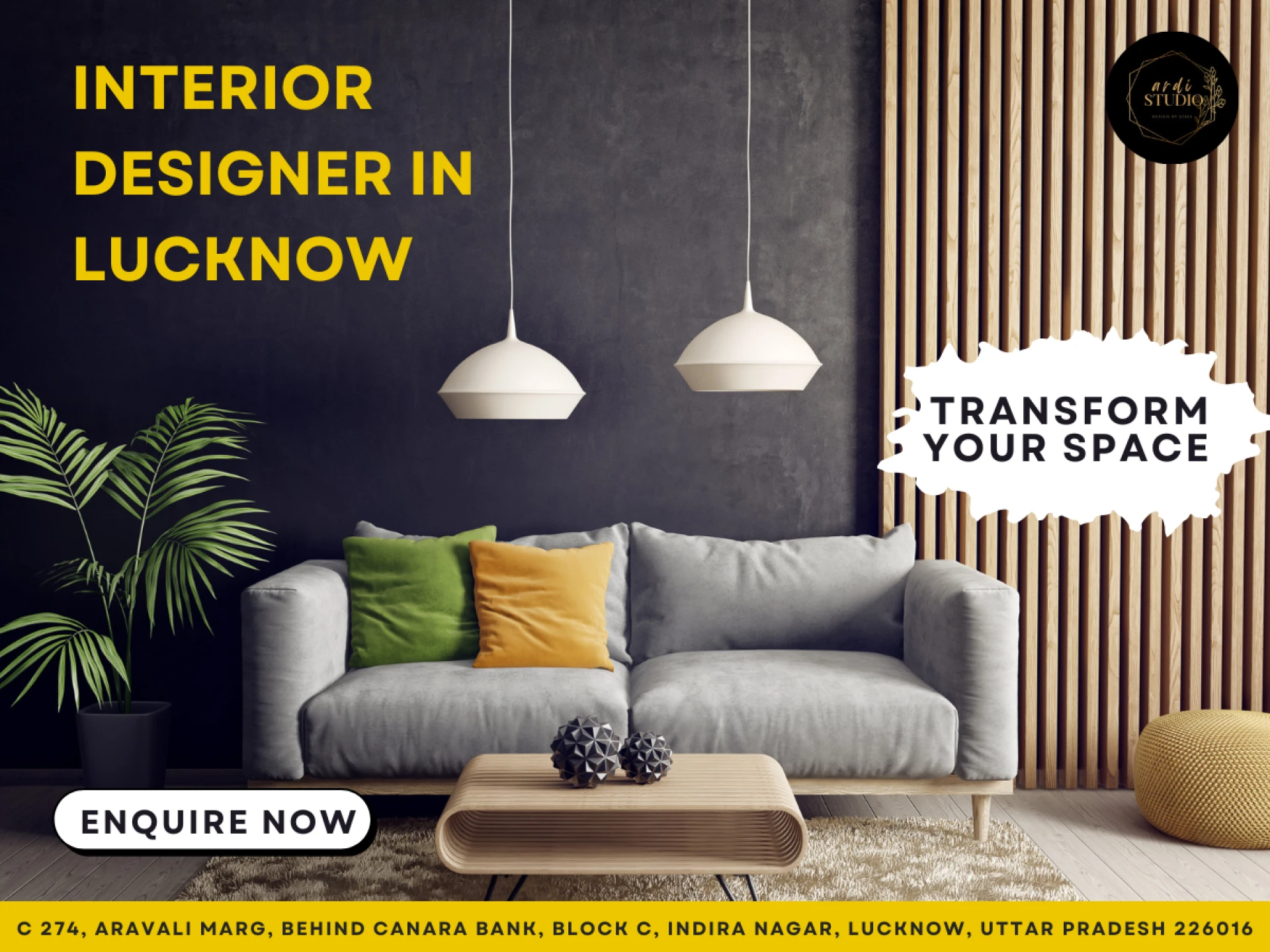 Creative Interior Designer in Lucknow for Beautiful Interiors