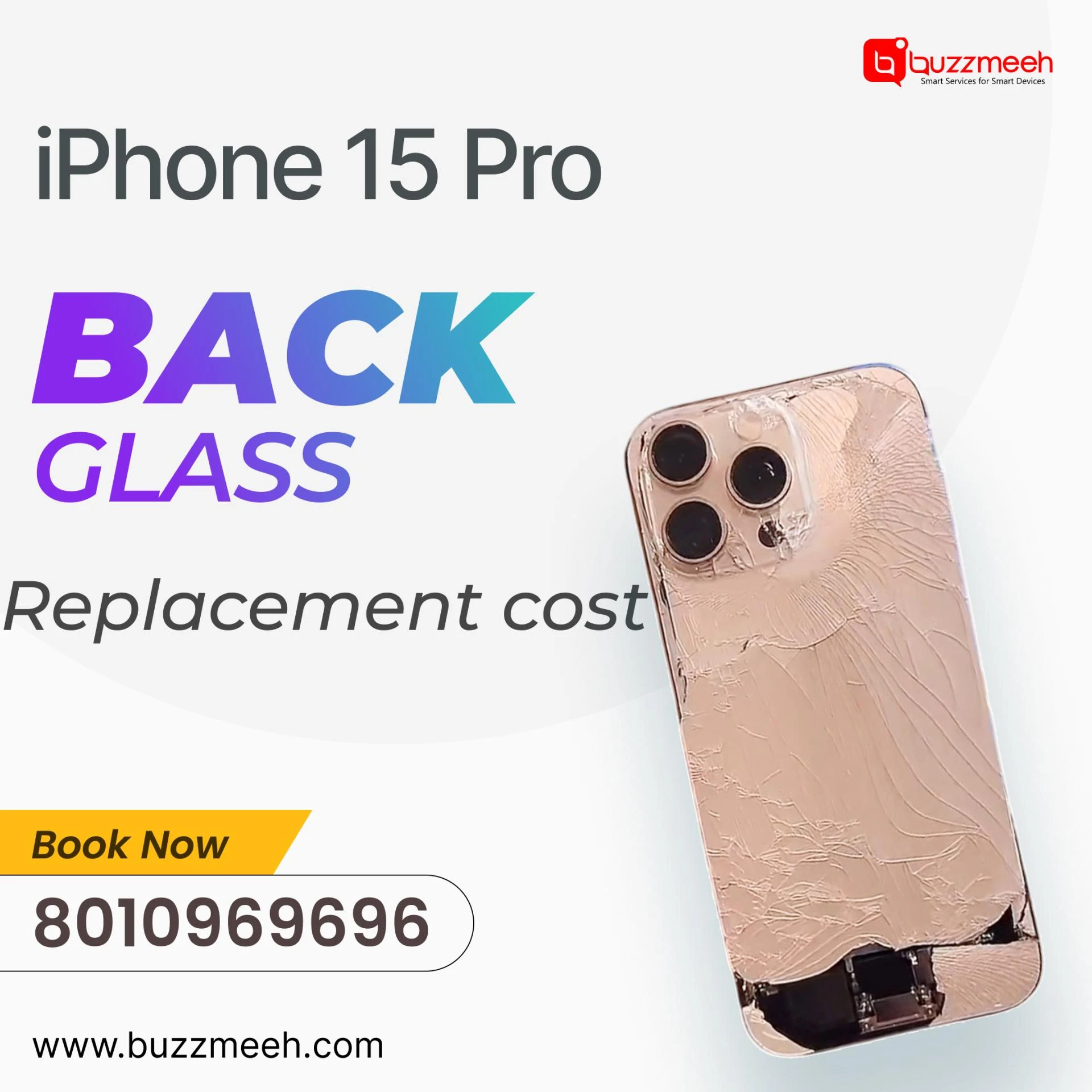 iPhone 15 Screen & Back Glass Replacement Costs in India (2025)