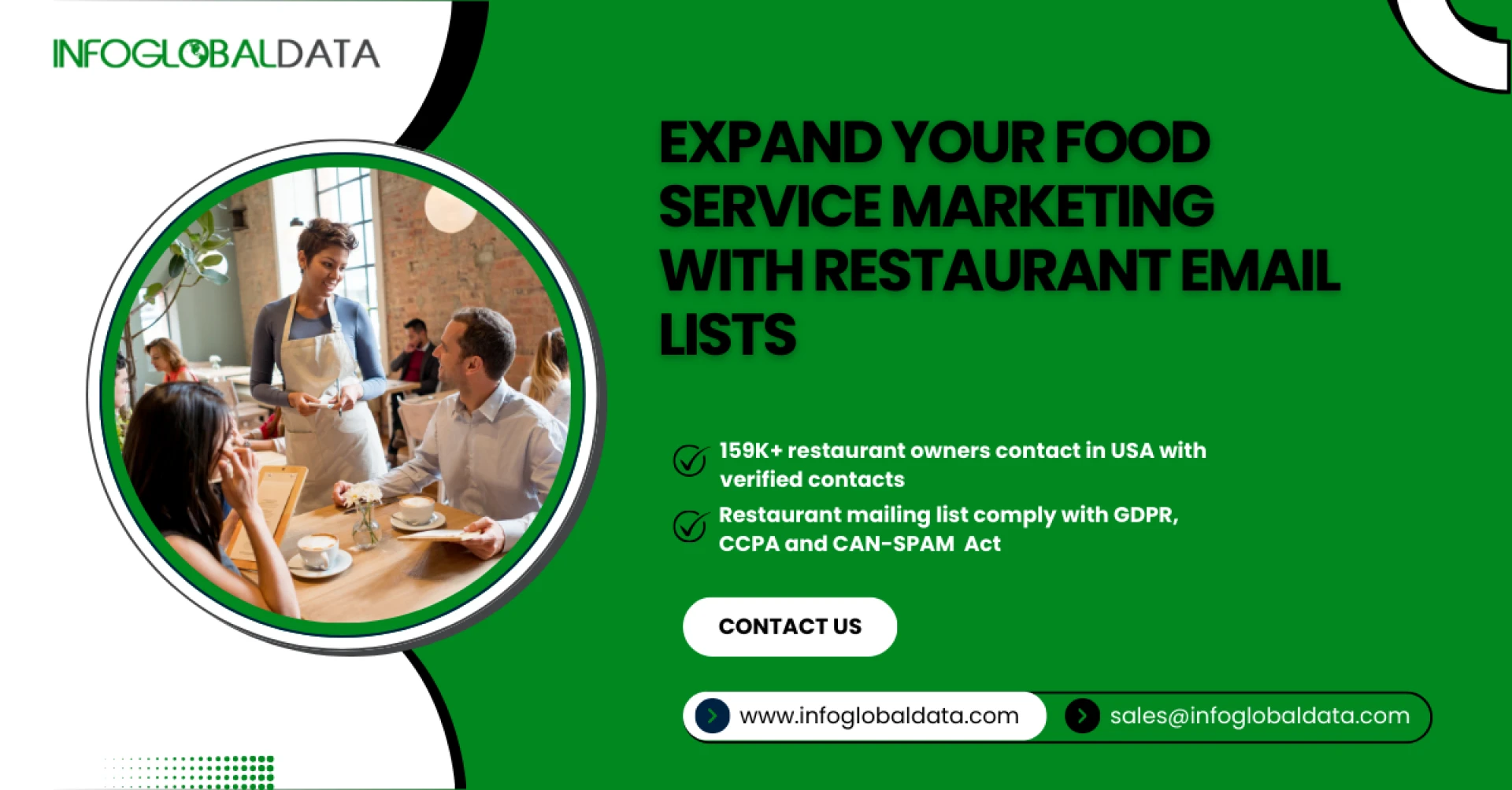 Expand Your Food Service Marketing with Restaurant Email Lists | InfoGlobalData