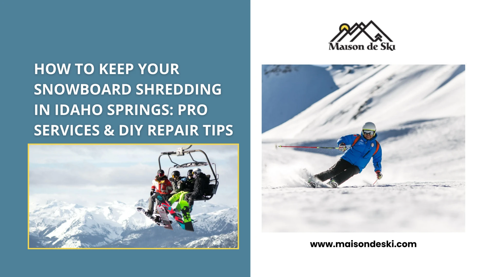 How to Keep Your Snowboard Shredding in Idaho Springs: Pro Services & DIY Repair Tips