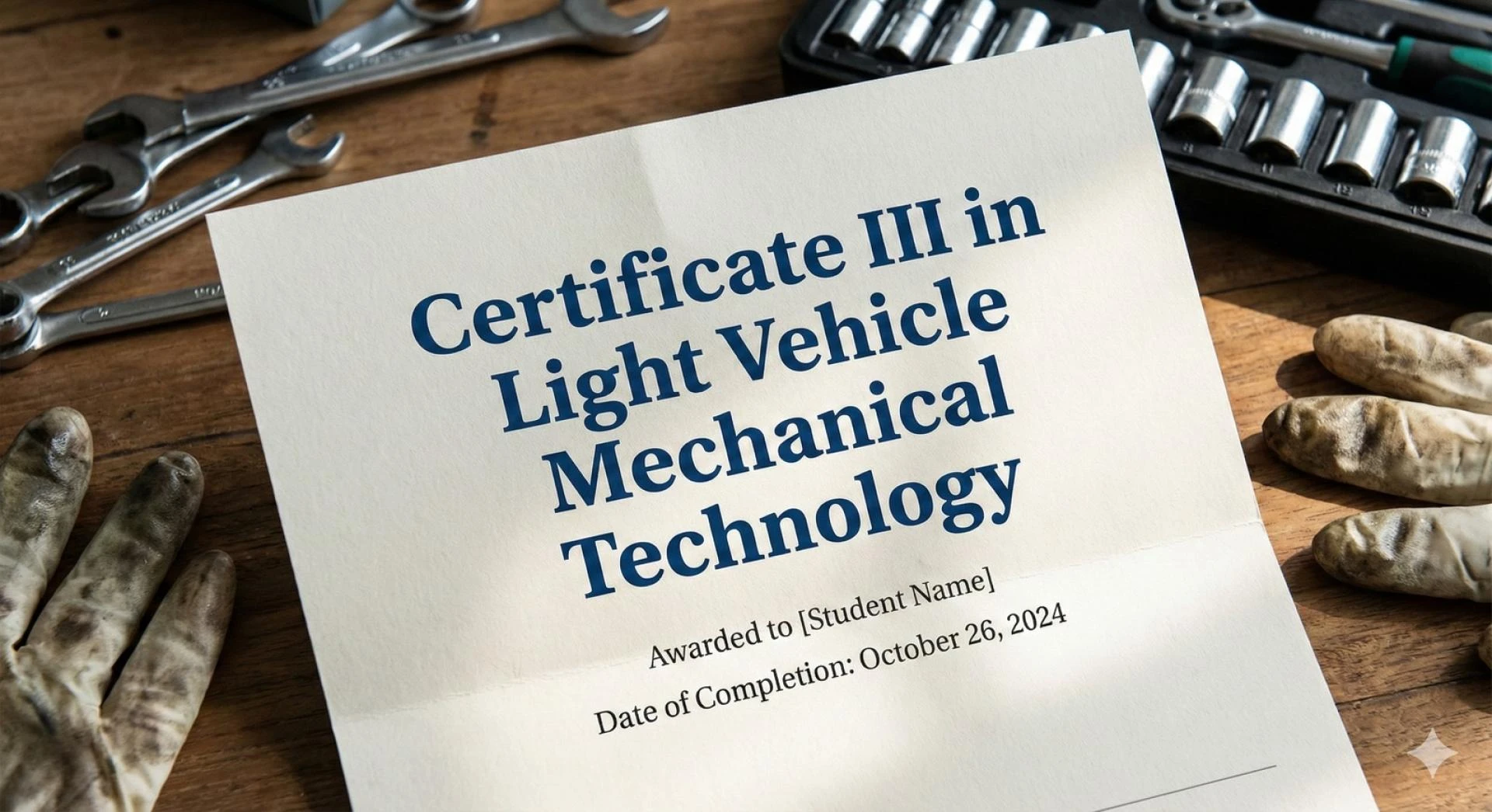 Tactile Learning: Build Your Automotive Career with Certificate III in Light Vehicle Mechanical Technology