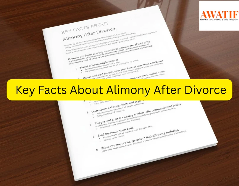 Key Facts About Alimony After Divorce