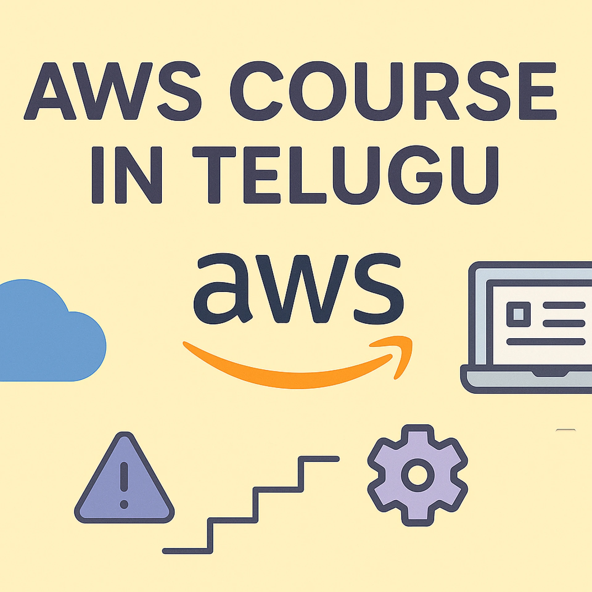 Explore CloudWatch Monitoring with AWS Course in Telugu​