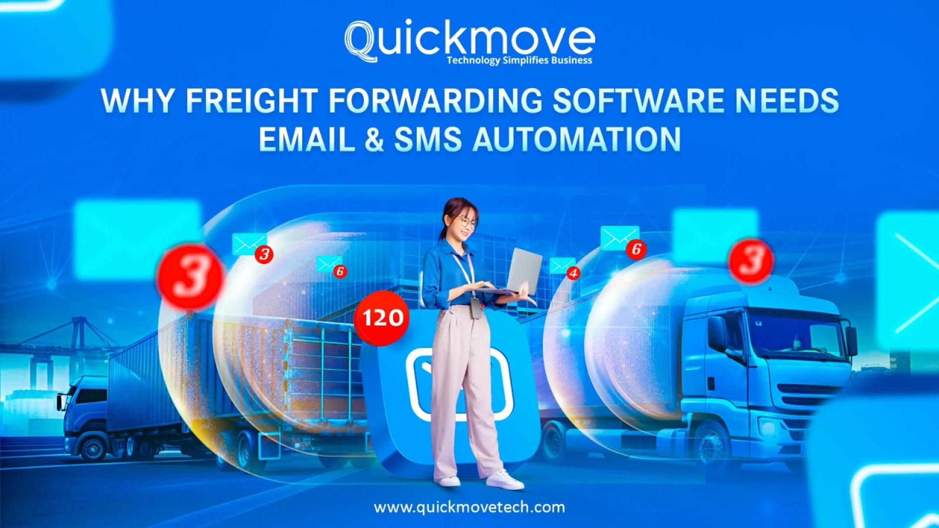 Why Freight Forwarding Software Needs Email & SMS Automation