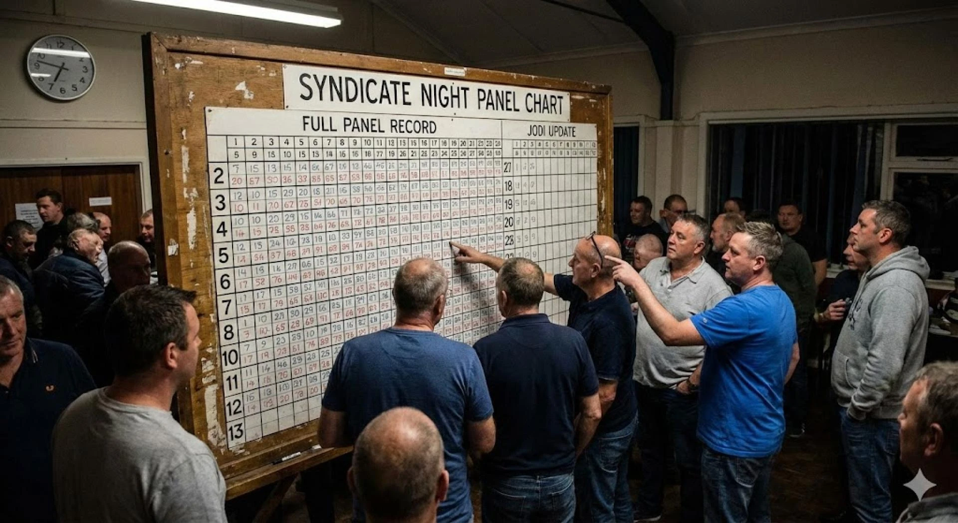 Syndicate Night Panel Chart: Full Panel Record & Jodi Update