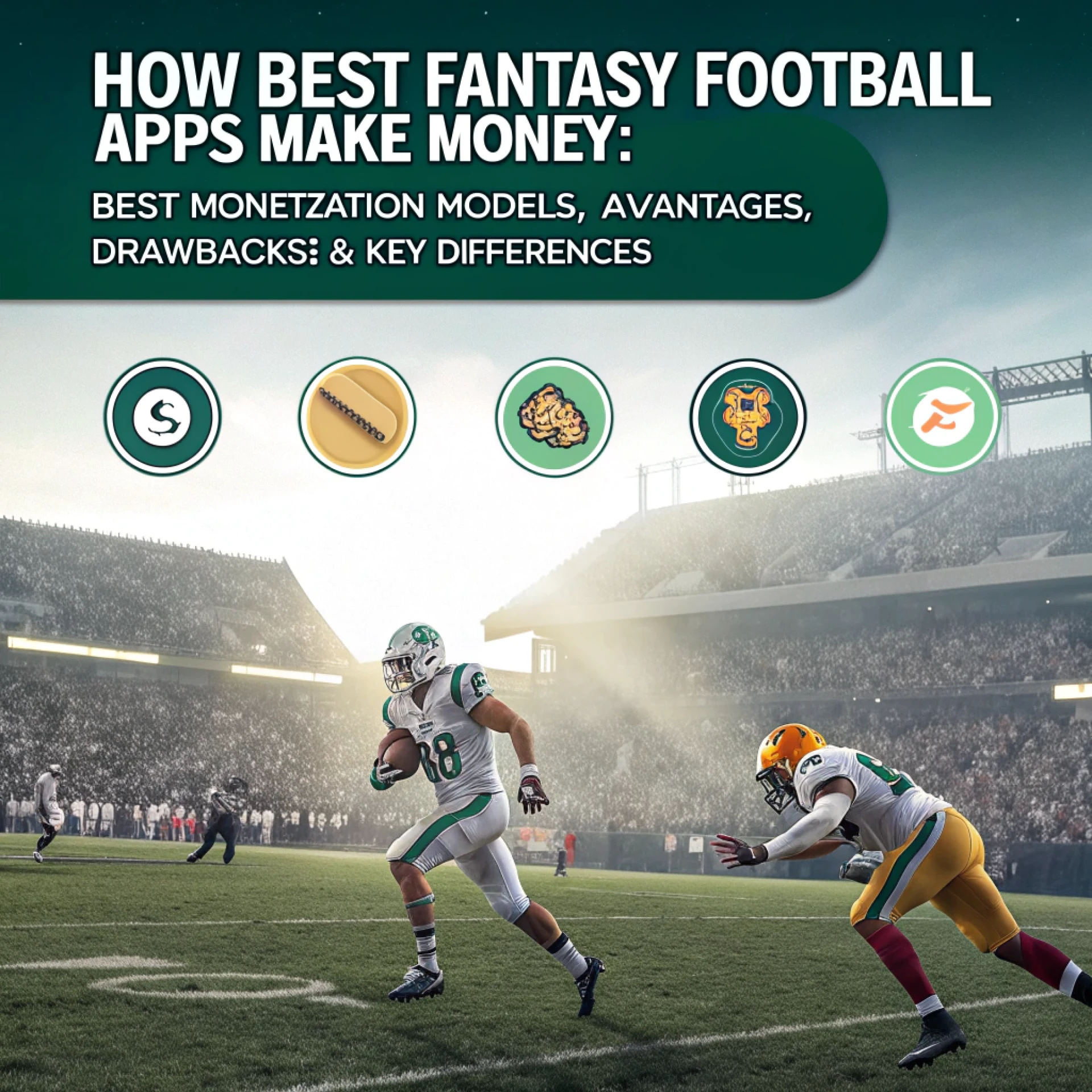 How Best Fantasy Football Apps Make Money: Best Monetization Models, Advantages, Drawbacks & Key Differences
