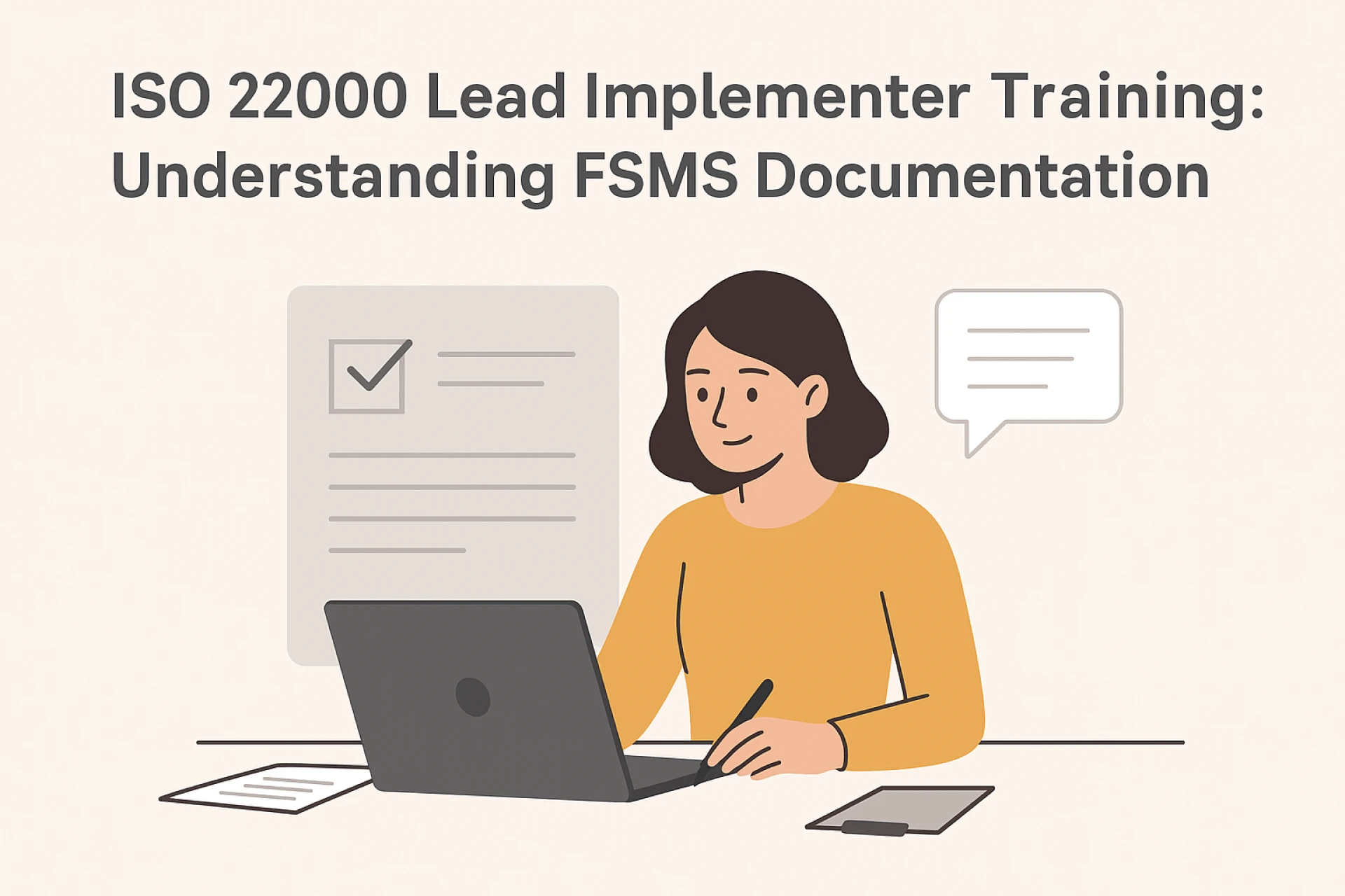ISO 22000 Lead Implementer Training: Understanding FSMS Documentation