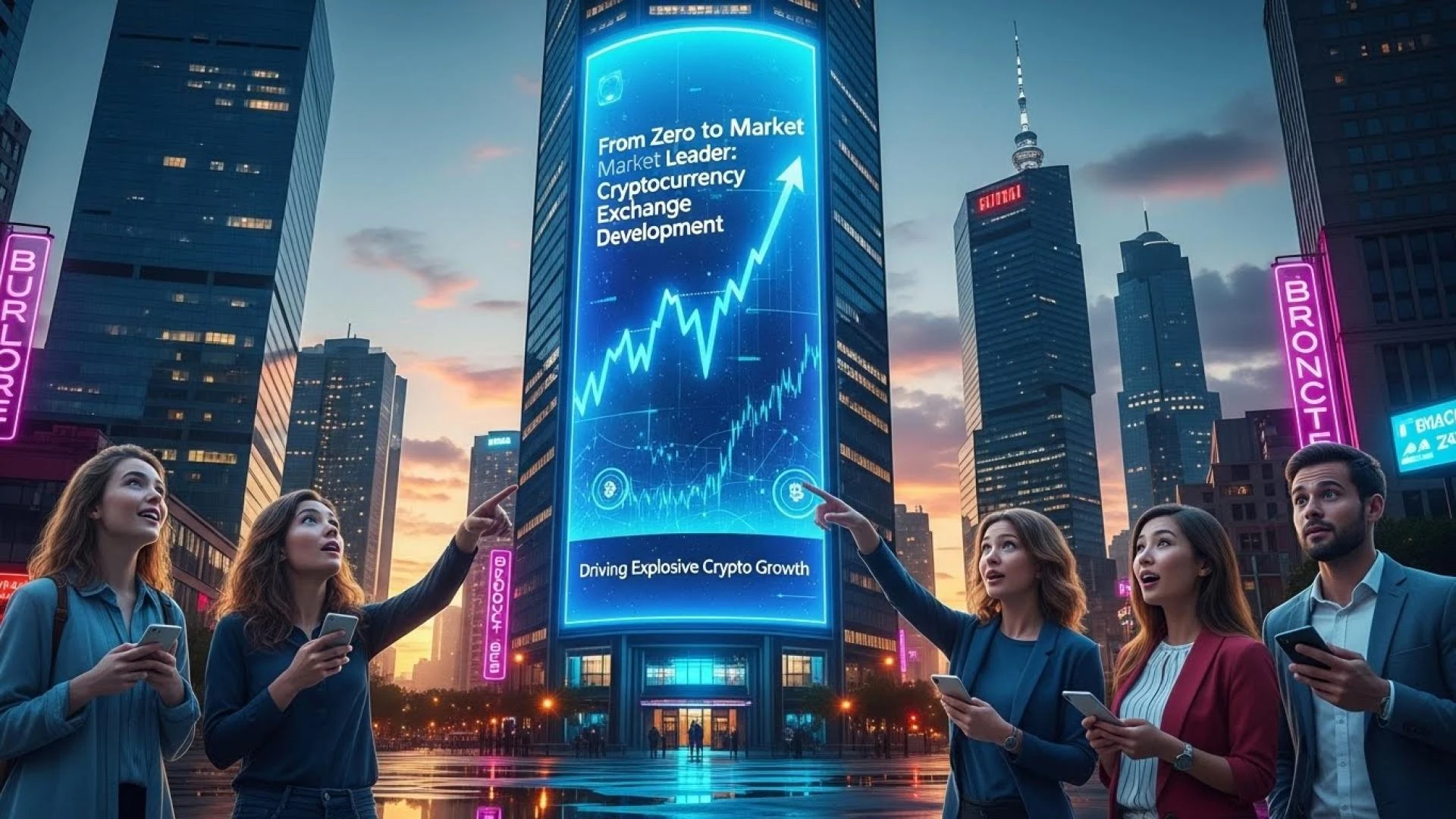 From Zero to Market Leader: How Cryptocurrency Exchange Development Drives Explosive Crypto Growth