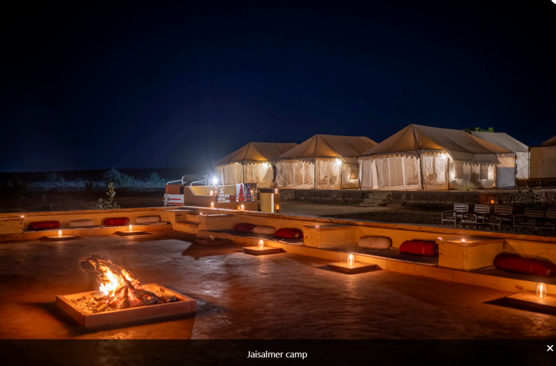 What Luxury Amenities to Expect at Jaisalmer’s Popular Desert Camps