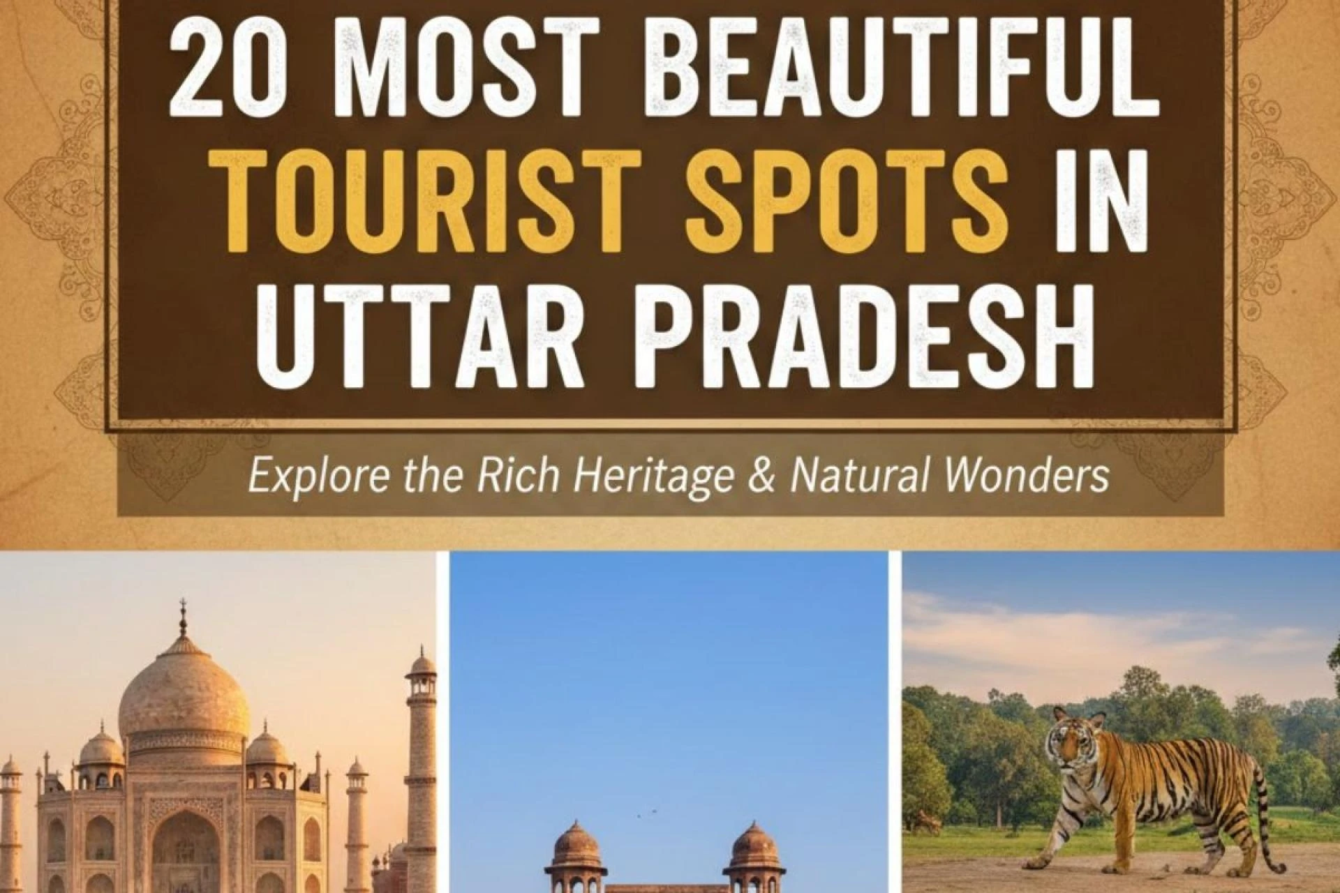 20 Most Beautiful Tourist Spots in Uttar Pradesh