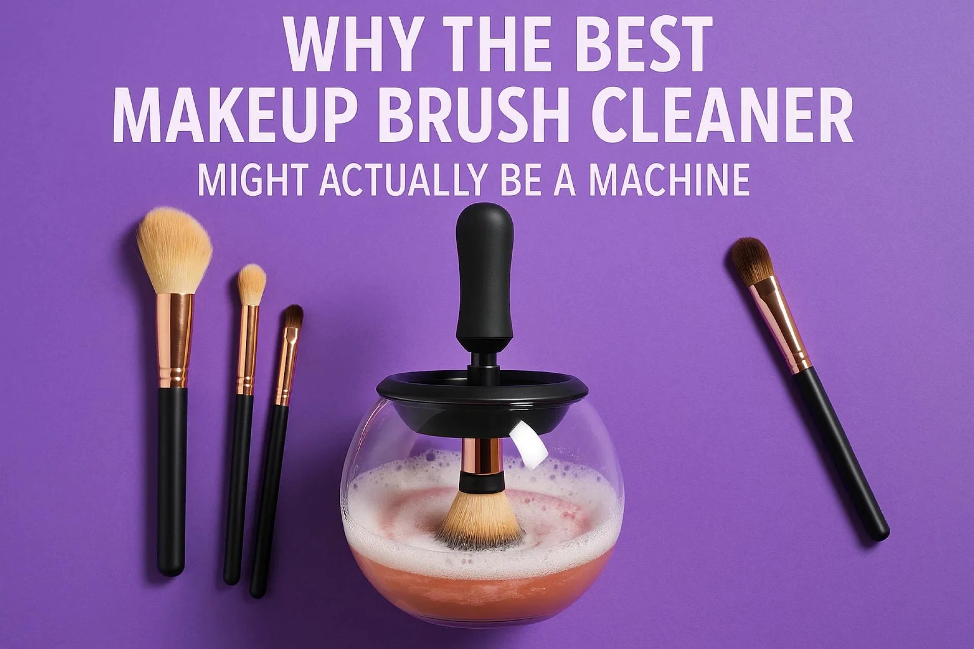 Why the Best Makeup Brush Cleaner Might Actually Be a Machine