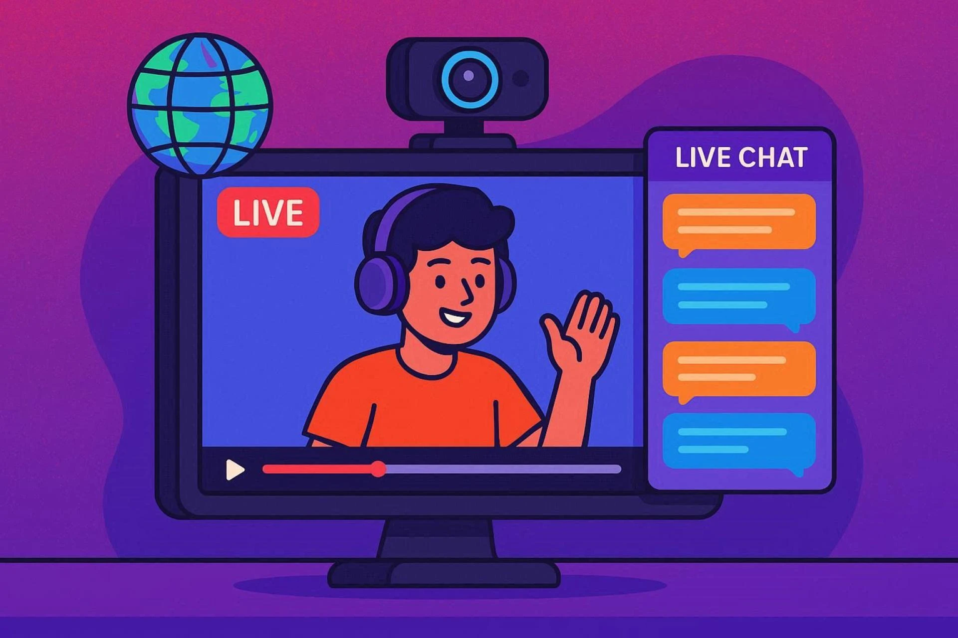Elevate Your Live Streaming with Webcam Live Stream Online