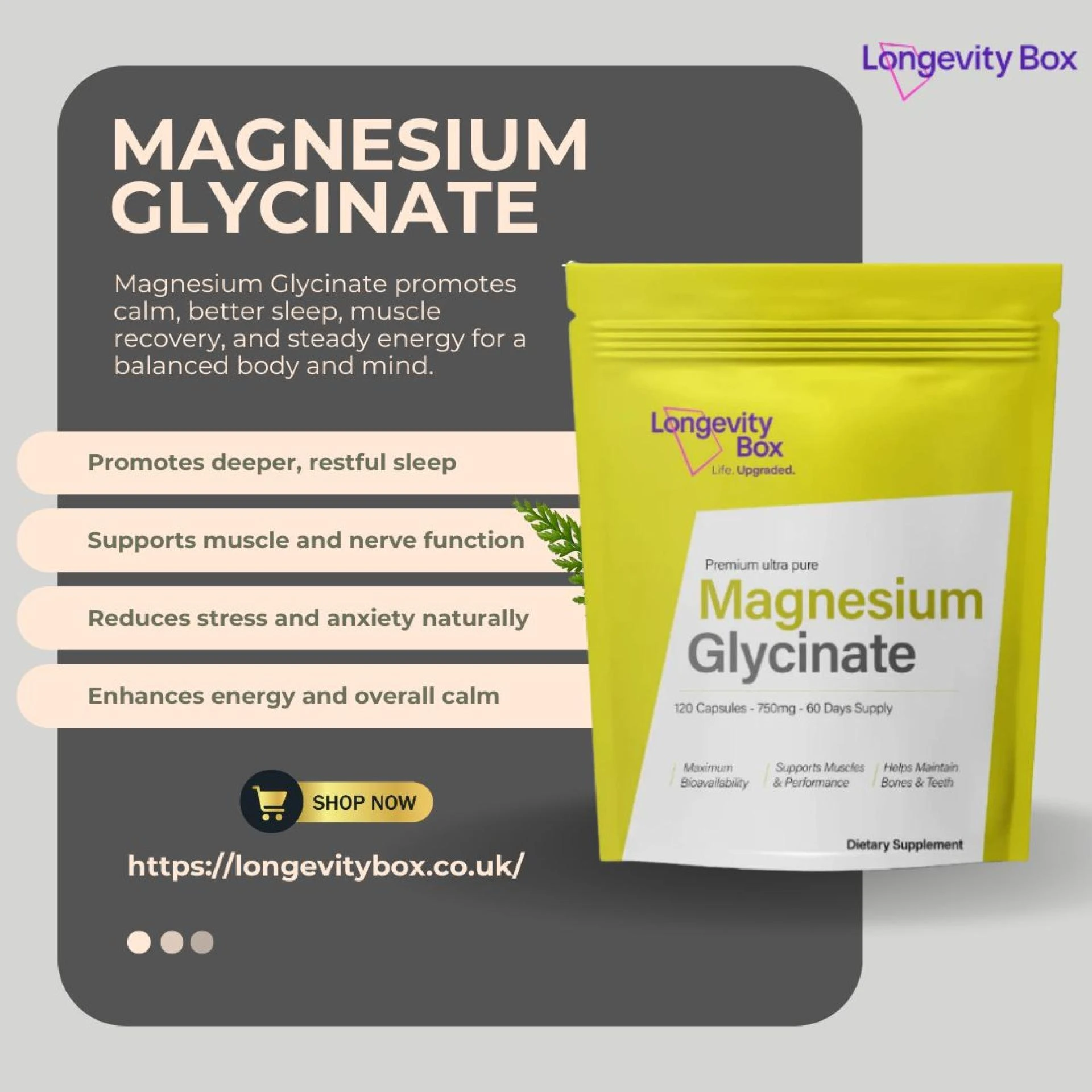 Struggling With Stress? Here’s How Magnesium Glycinate Helps Naturally
