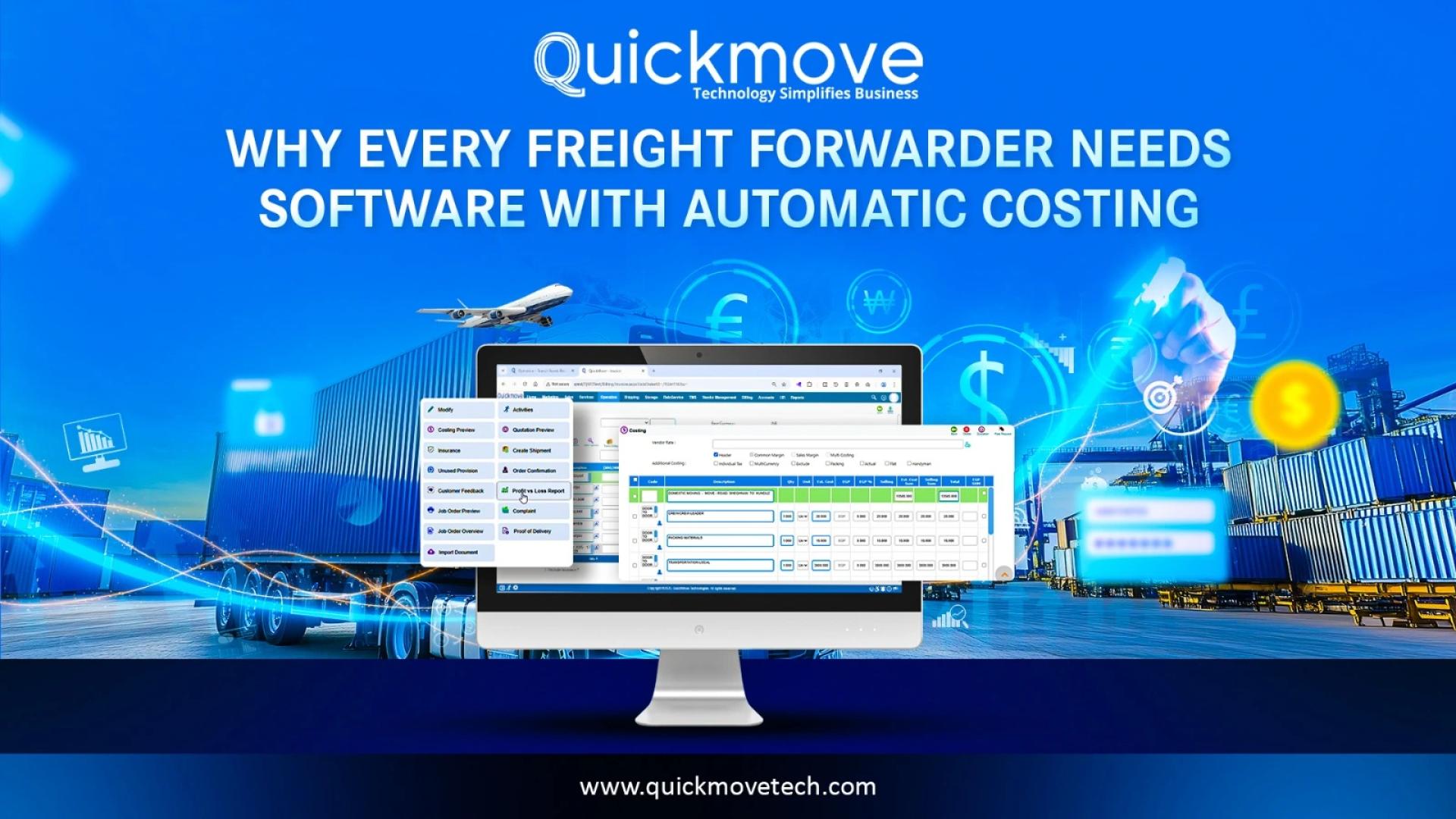 Why Every Freight Forwarder Needs Software with Automatic Costing