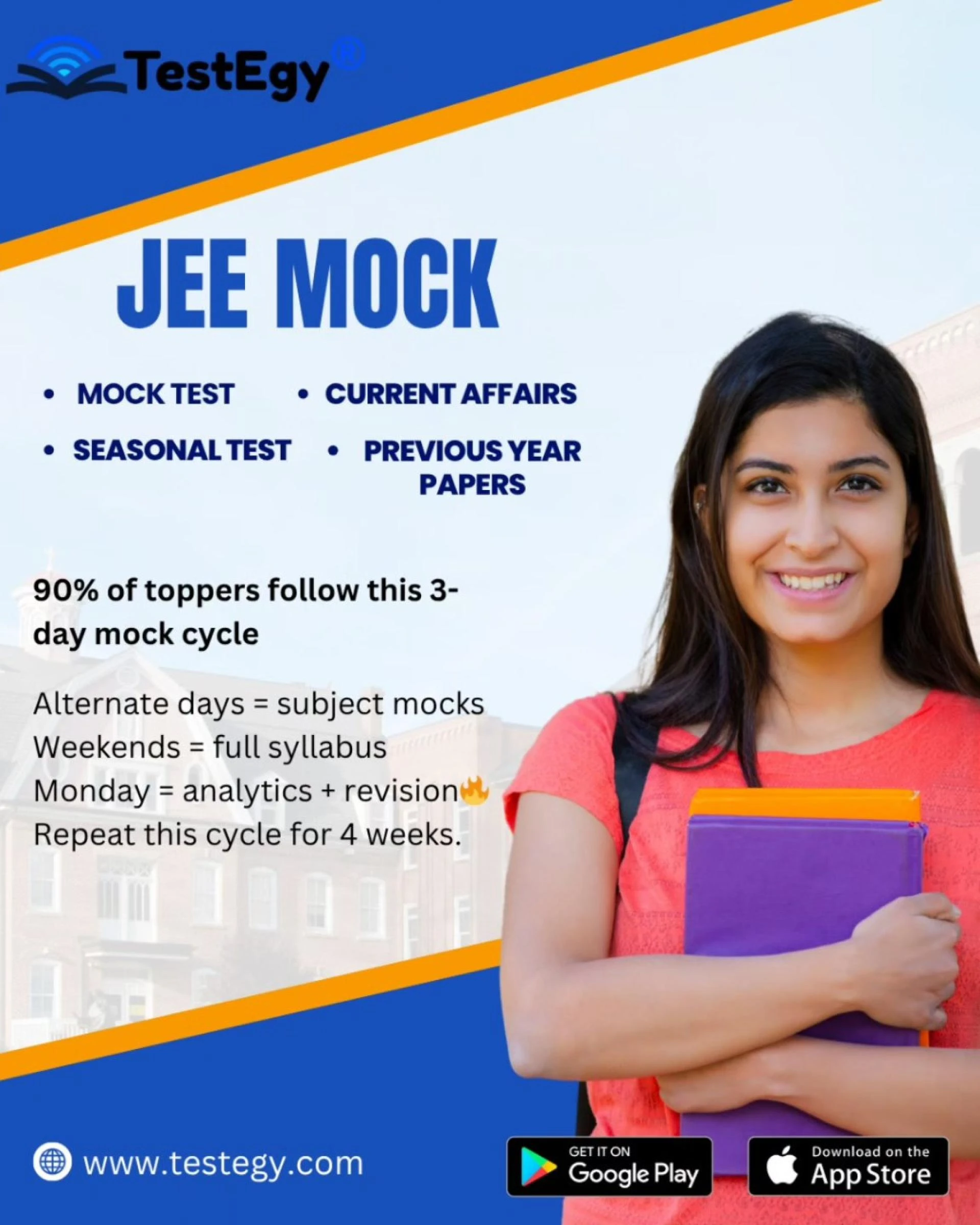 Practice for IIT JEE with Full-Length Mock Tests