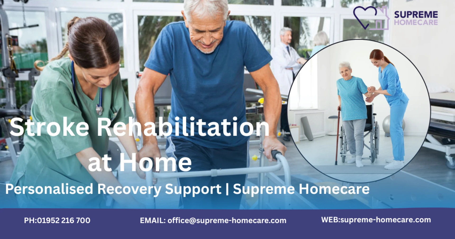 Stroke Rehabilitation at Home – Personalised Recovery Support for Your Loved One