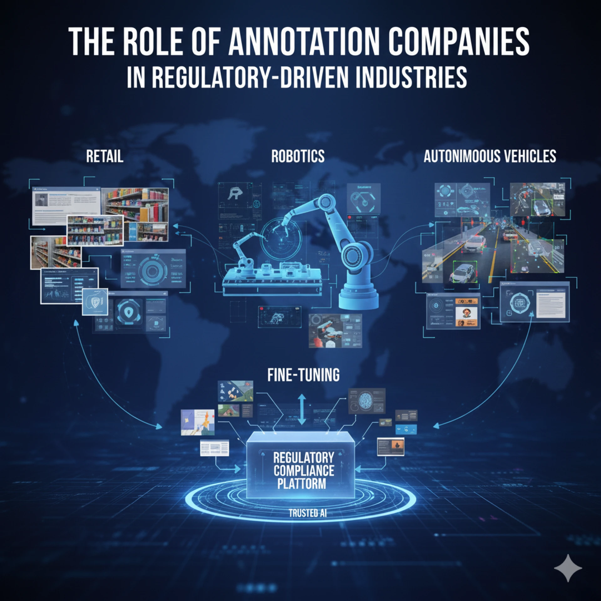 The Role of Annotation Companies in Regulatory-Driven Industries (Retail, Robotics, Autonomous Vehicles)