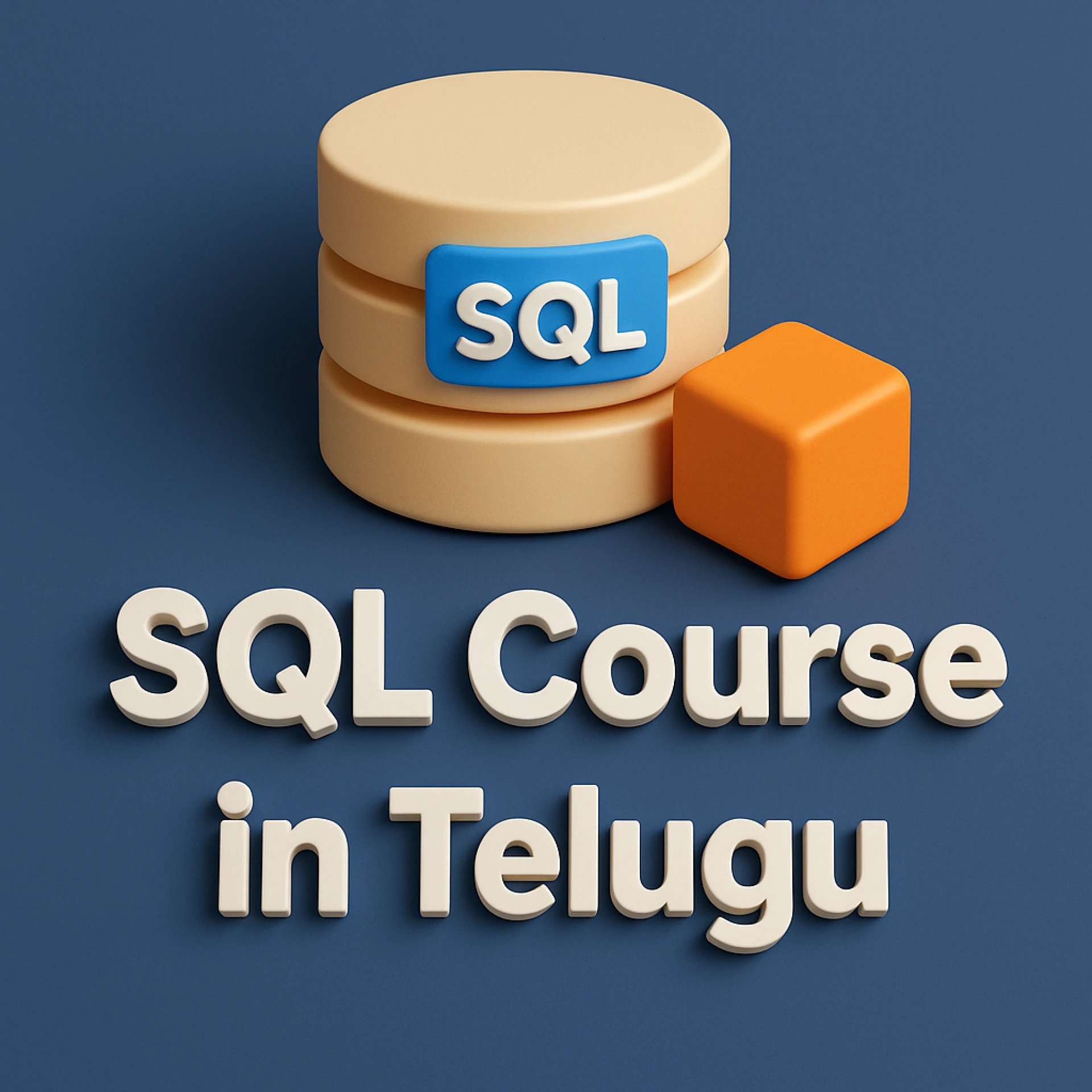 SQL Course in Telugu – Learn Databases Step by Step and Boost Your Career