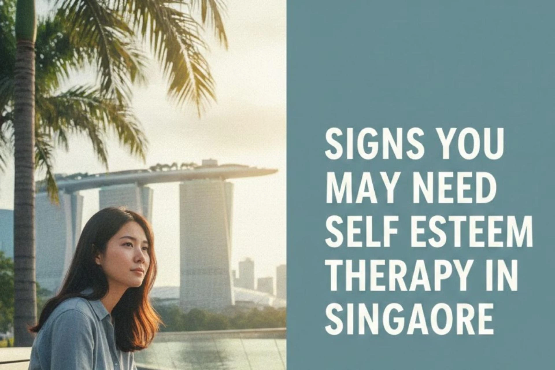 Signs You May Need Self Esteem Therapy in Singapore