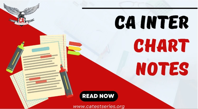 CA Inter Chart Notes for January 2026 — A Smart Way to Revise Faster