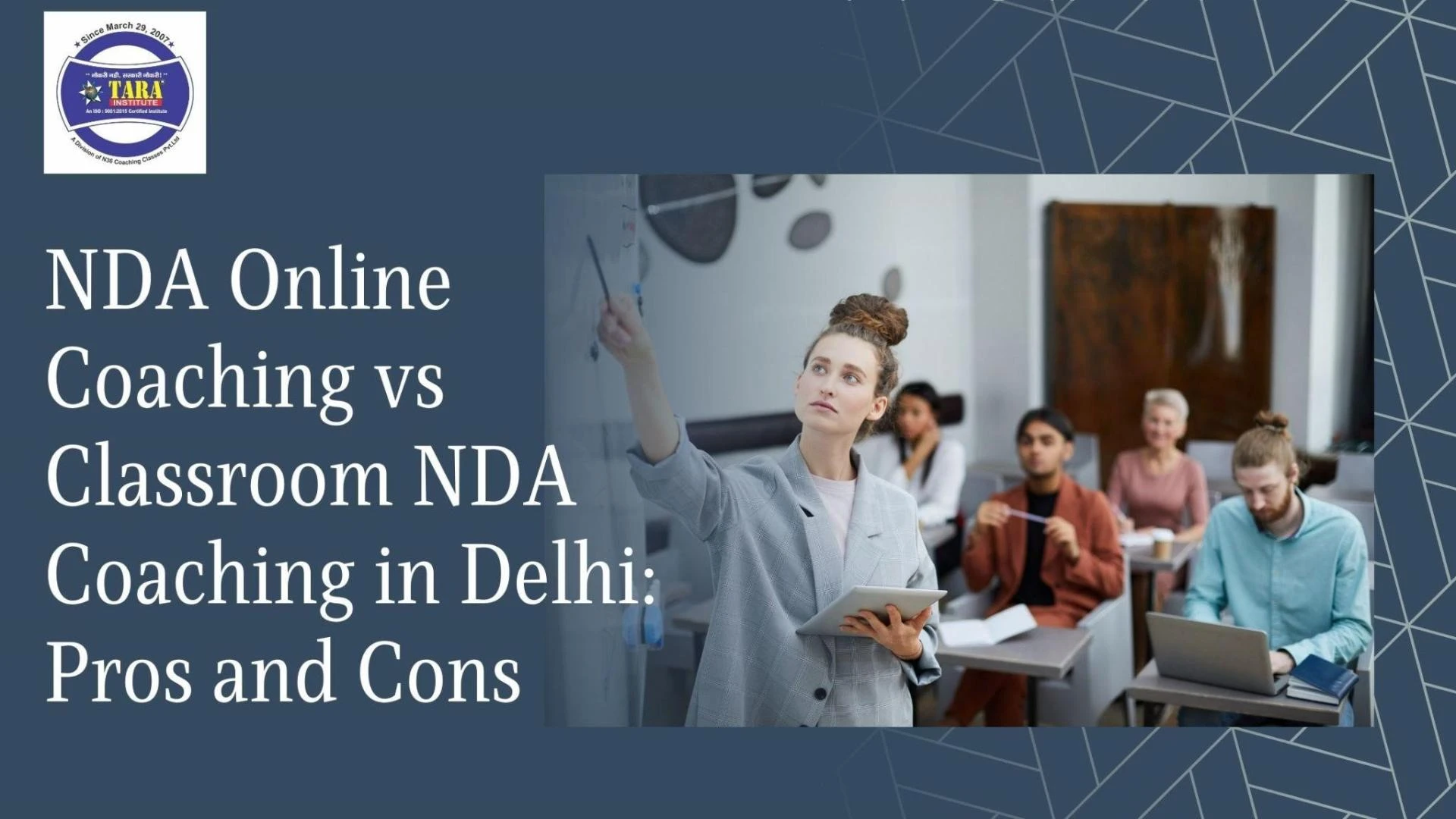 NDA Online Coaching vs Classroom NDA Coaching in Delhi: Pros and Cons
