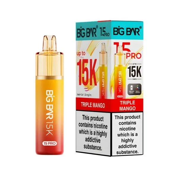 Big Bar 15K Pro: Best Features, Flavours & Performance