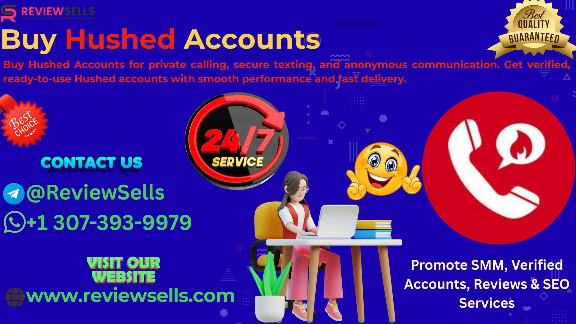 Buy Verified Hushed Accounts Securely