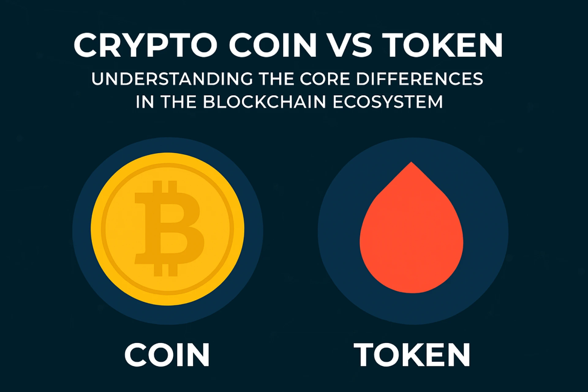 Crypto Coin vs Token: Understanding the Core Differences in the Blockchain Ecosystem
