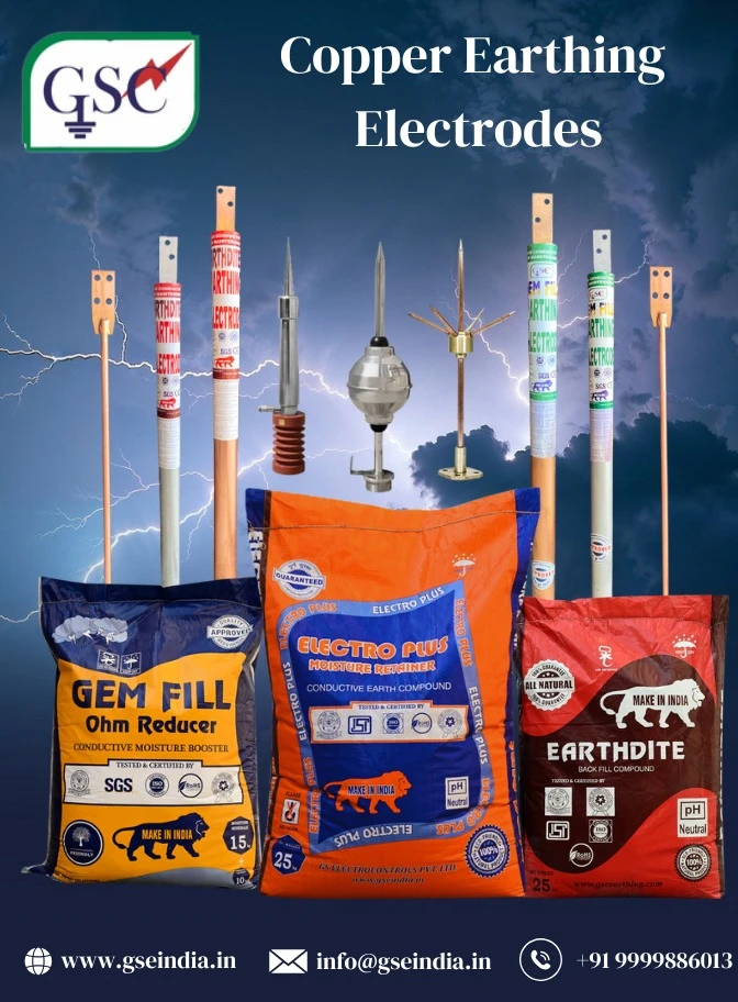 Copper Earthing Electrodes