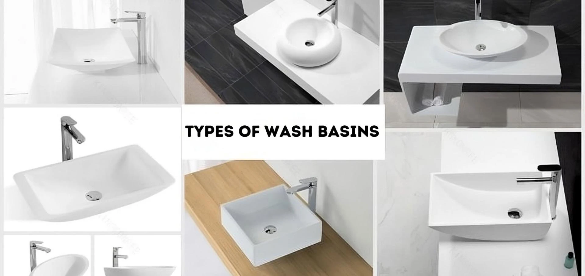10 Types of Wash Basins Available in the Market & Which One Suits You the Most
