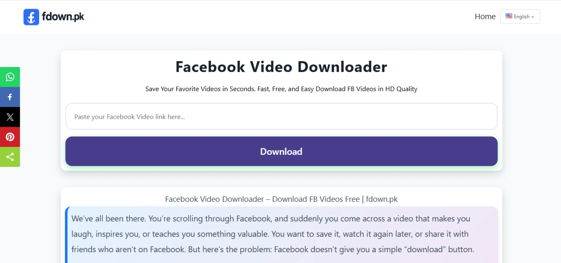 Download Facebook Videos HD Quality - Complete Tutorial [2025]