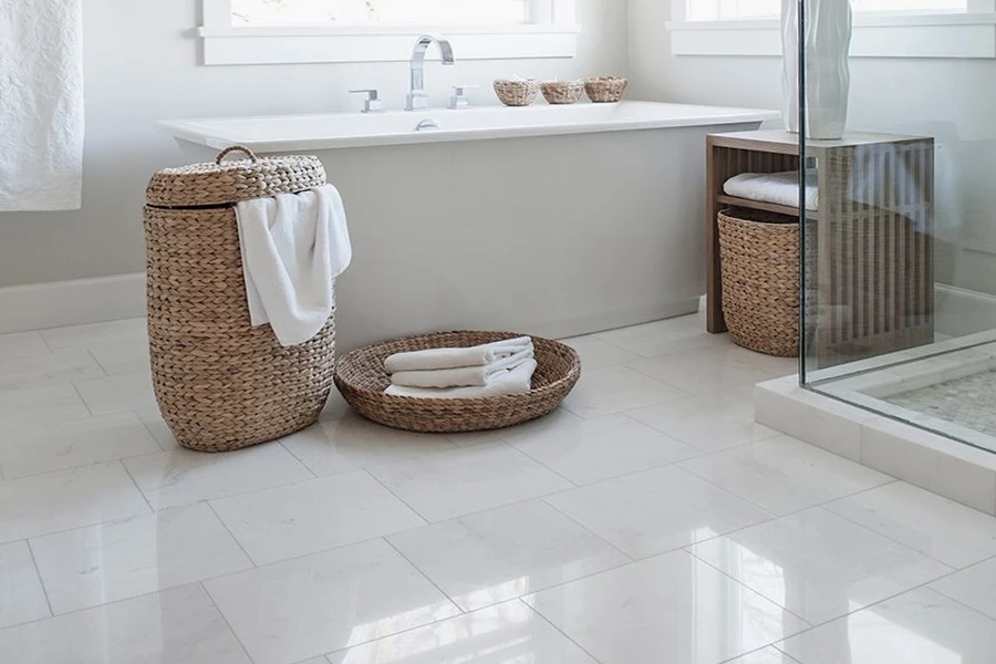 Best Bathroom Floor Tiles for Wet and Slippery Spaces
