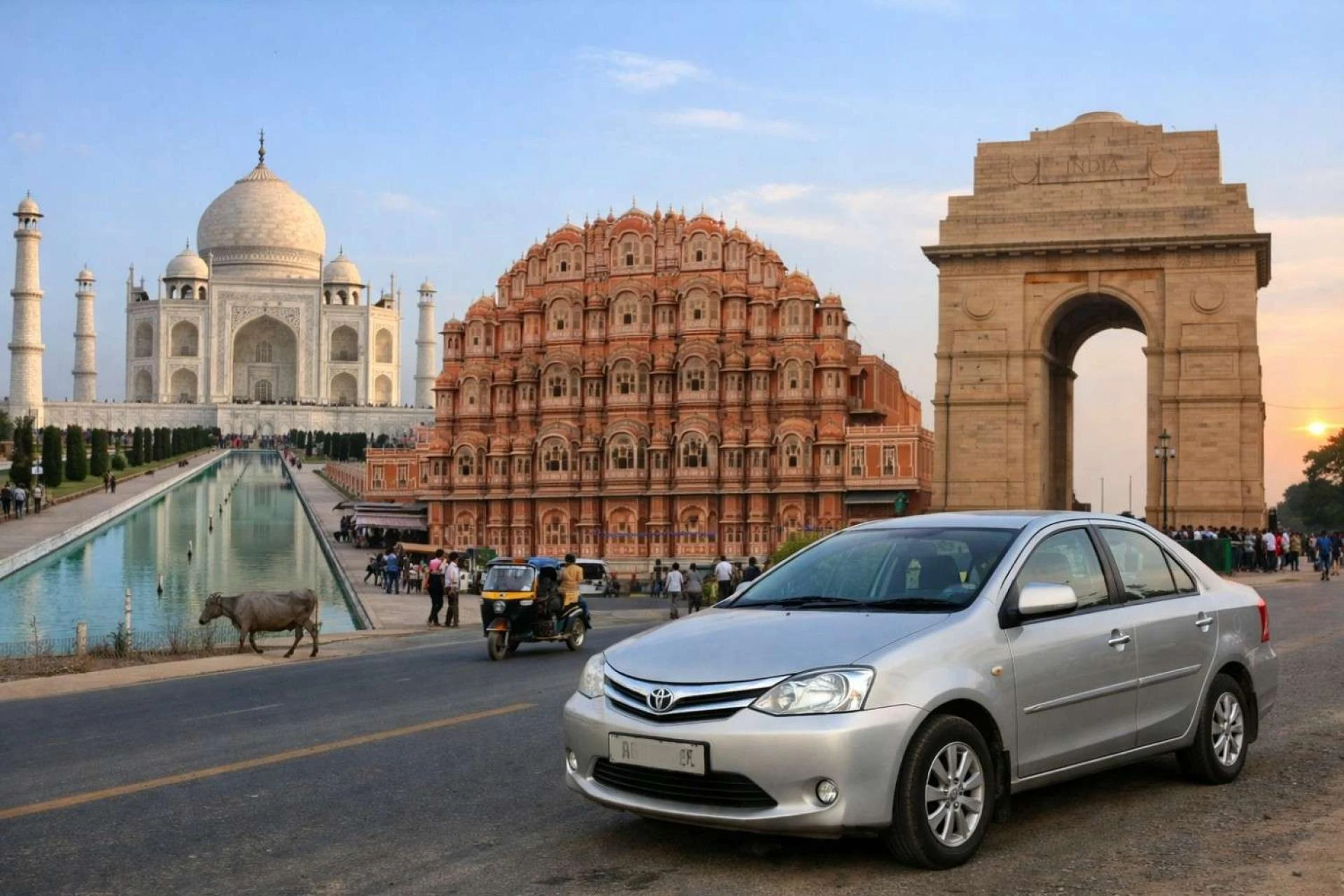 Golden Triangle Tour by Car From Delhi – Best Road Trip for First Time Travelers