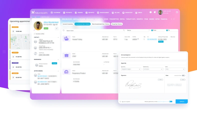 Patient Resupply for HME: Optimizing Continuity of Care and Operational Efficiency