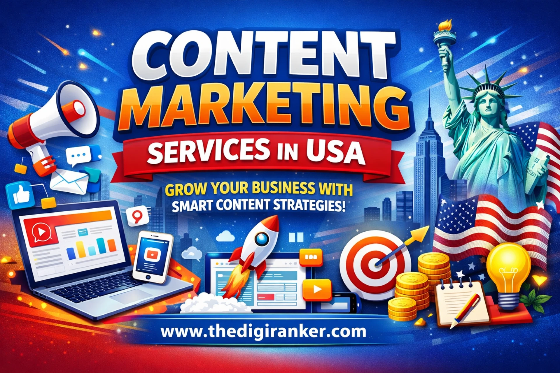 Why Content Marketing Services in the USA Are the Backbone of Sustainable Online Growth