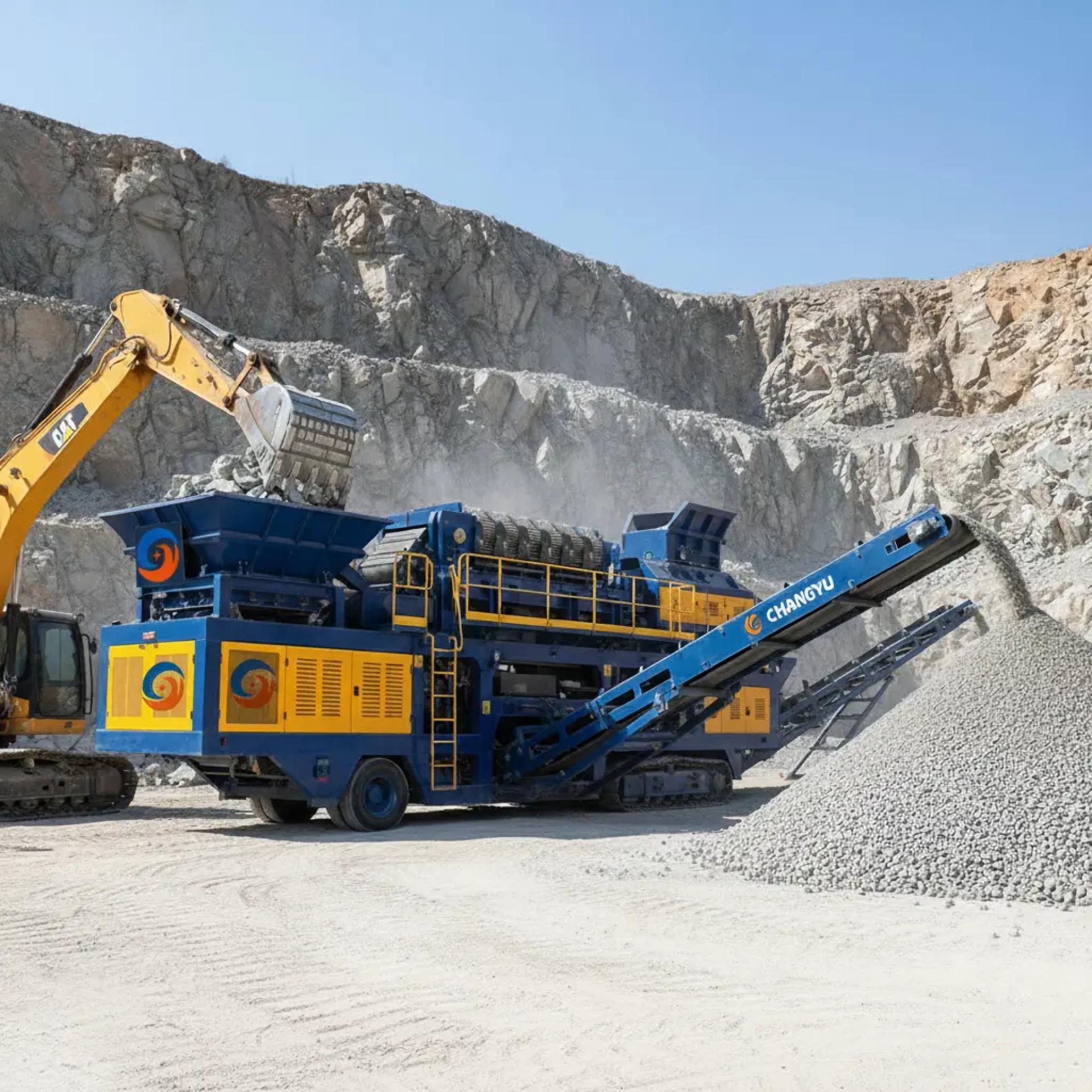 Broken Station | Mobile Crushing Equipment Manufacturer – Changyu Machinery