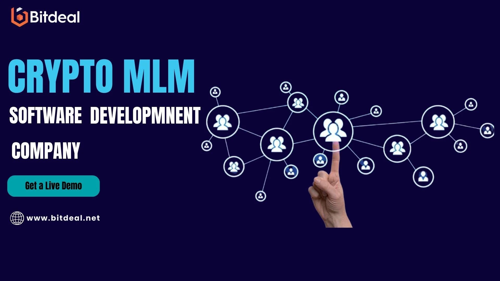 Smart Contract–Powered Crypto MLM Software Development for Secure MLM Networks