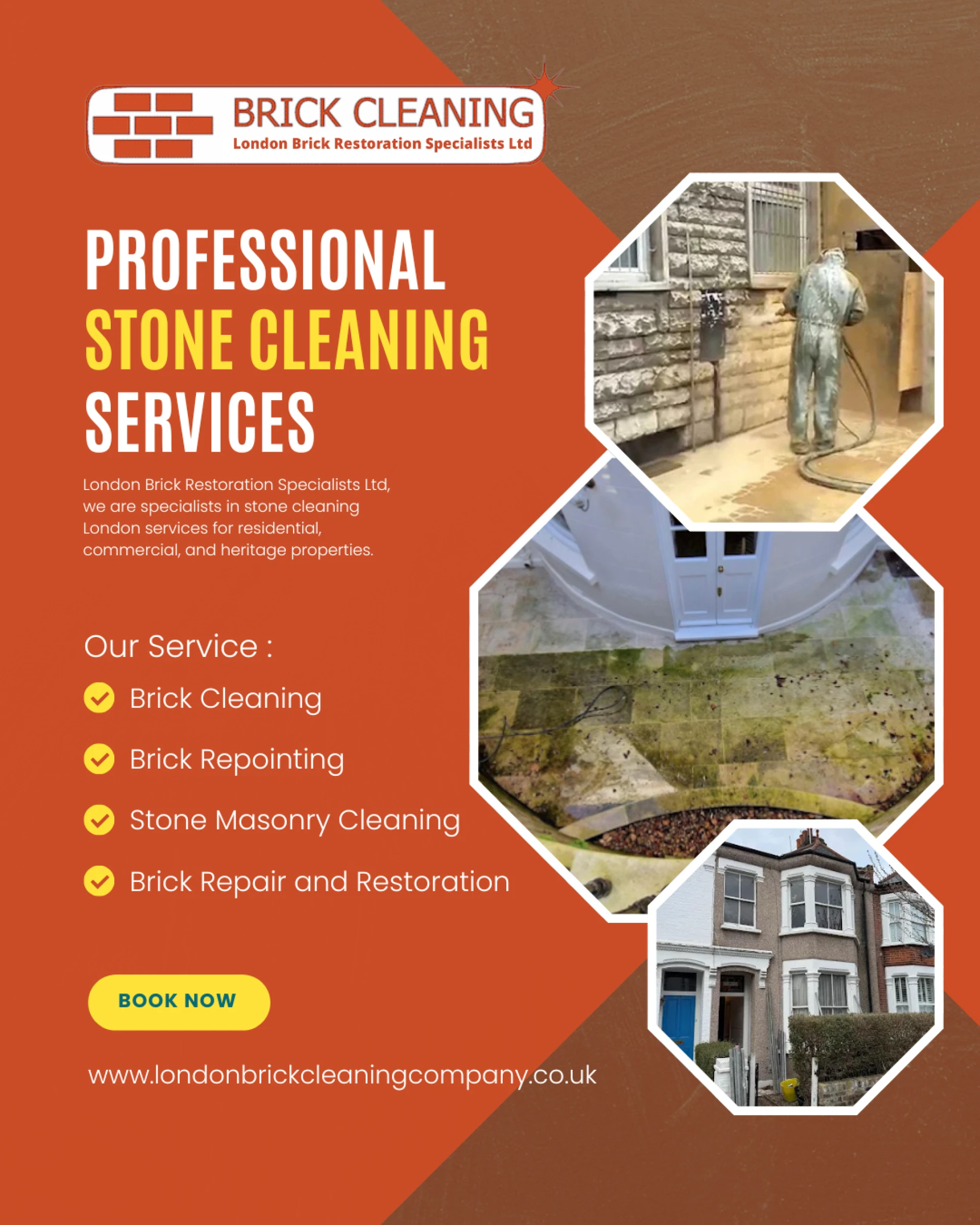 Brick Cleaning London: Protecting the Character and Longevity of Your Property