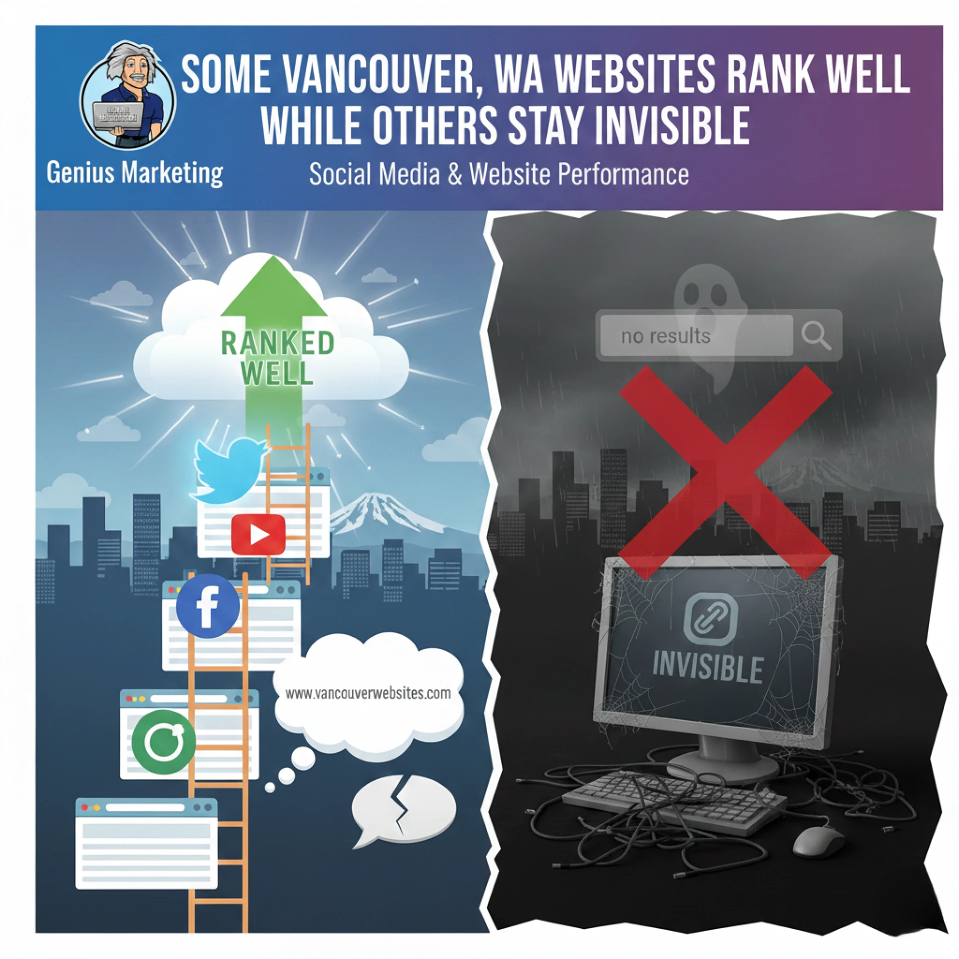 Why Some Vancouver, WA Websites Rank Well While Others Stay Invisible