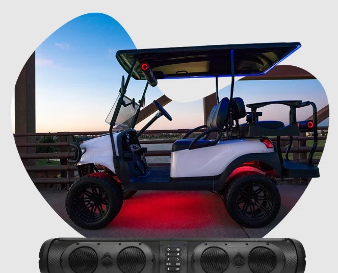 Speakers for a Golf Cart : Installation | SoundExtreme AU