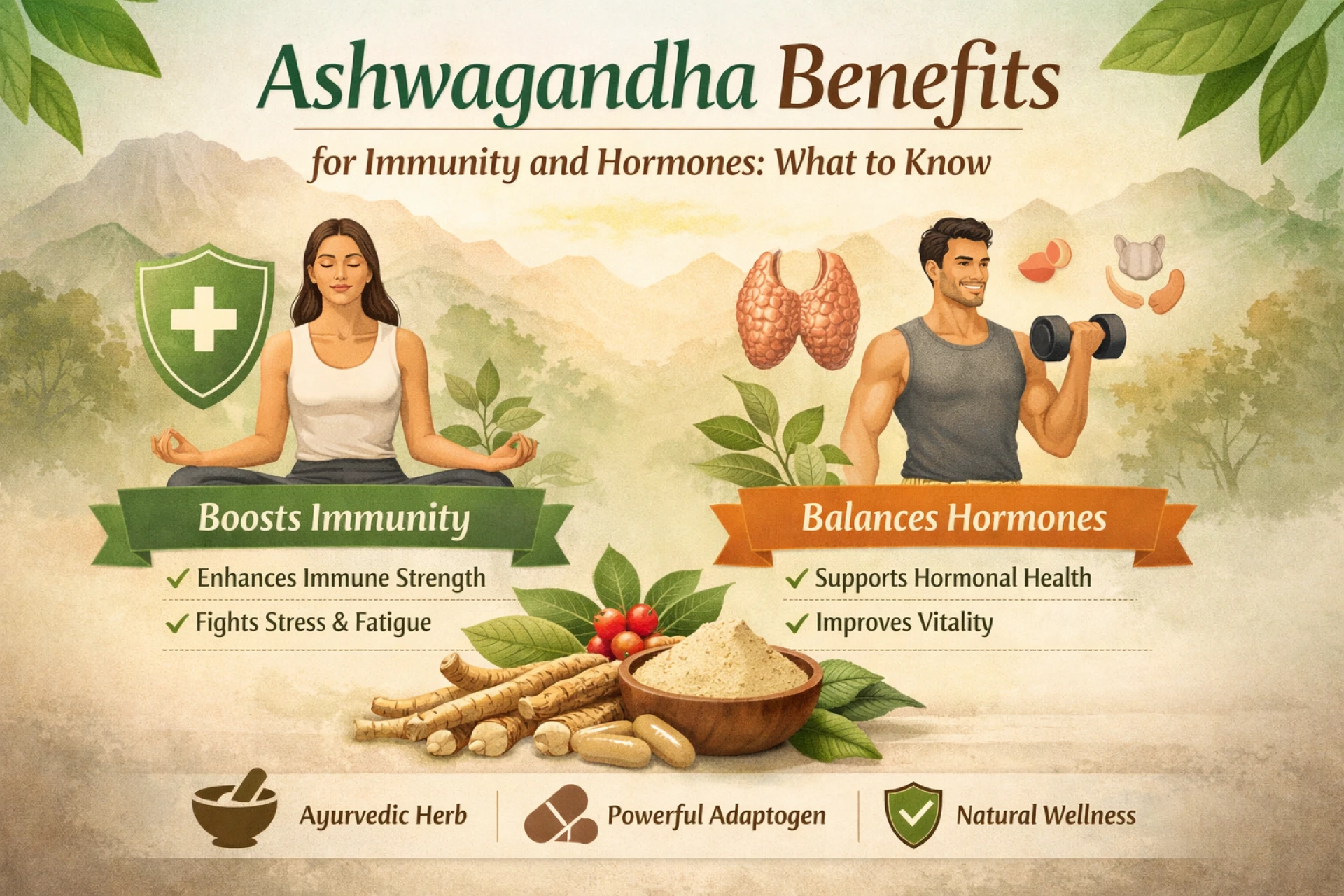Ashwagandha Benefits for Immunity and Hormones: What to Know
