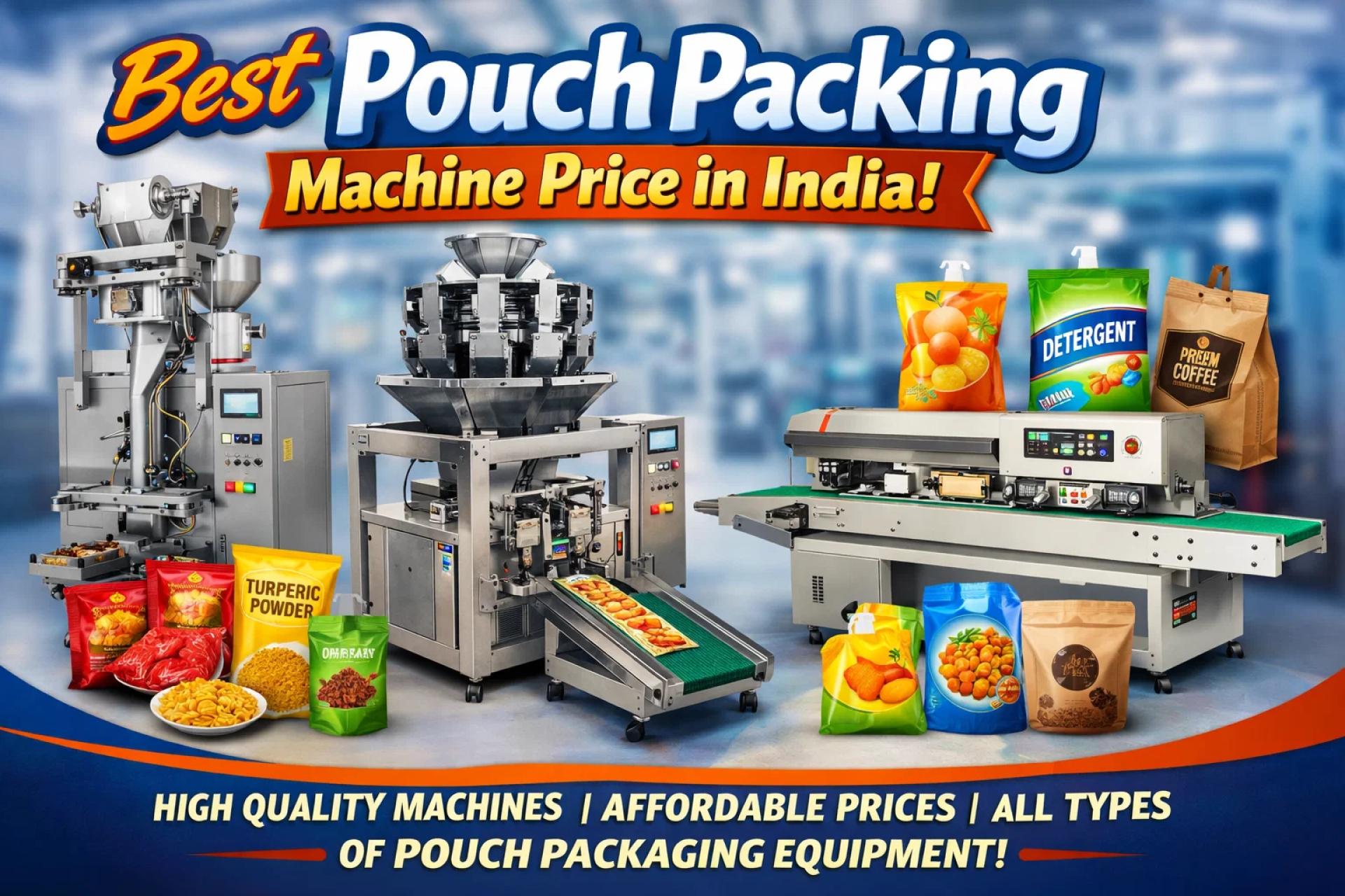 Best Pouch Packing Machine Price in India 