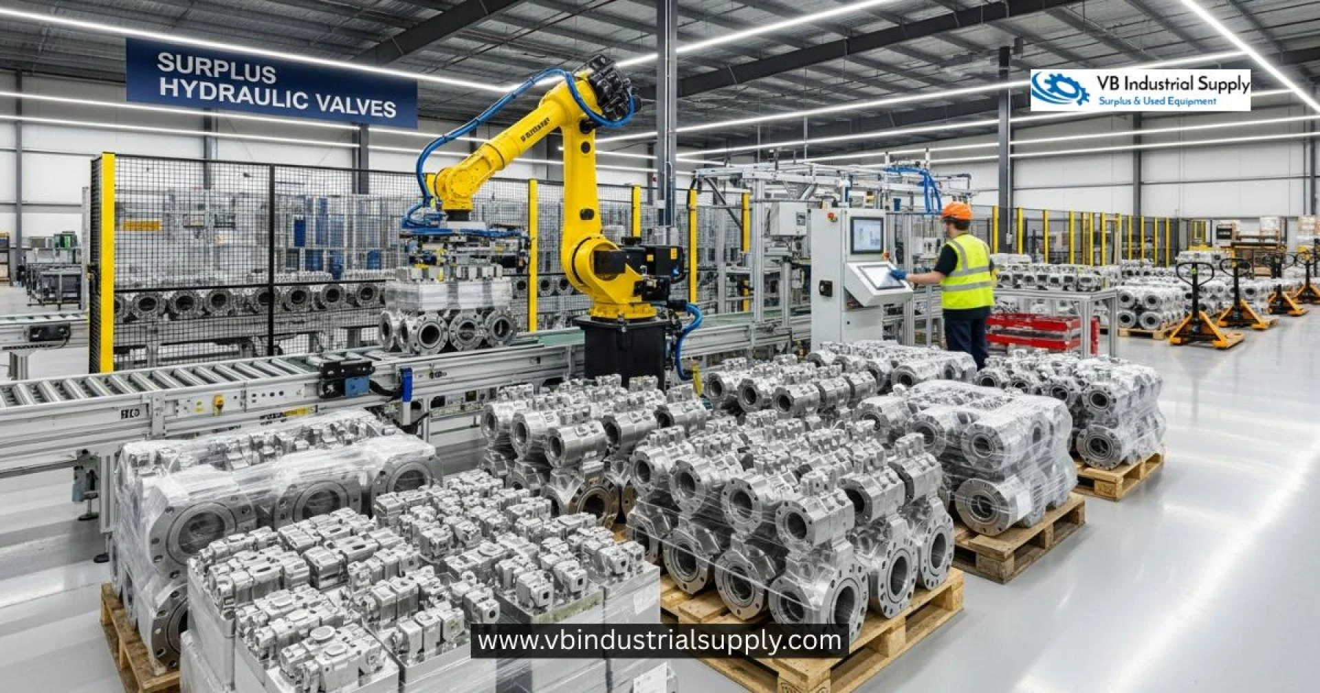 Surplus Hydraulic Valves: Unlocking Value with VB Industrial Supply